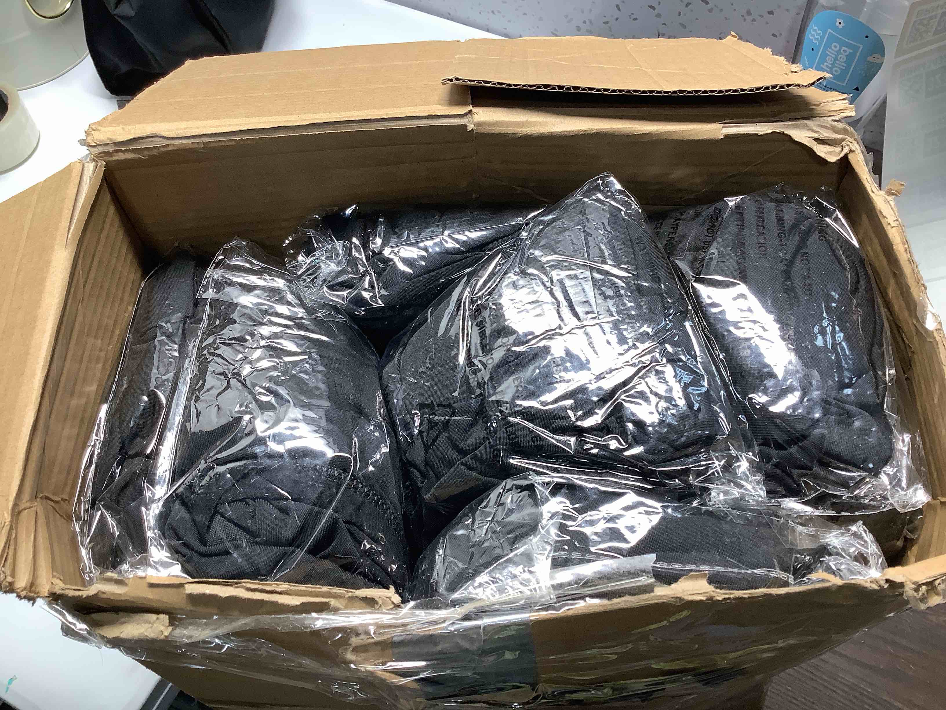 Condition photo showing Good Condition for HAINARverS Stretch Spandex Folding Chair Covers 30PCS Universal Fitted Chair Cover Protector for Wedding,Party, Banquet, Holidays, Celebration, Decoration (Black, 30 PCS) Black 30PCS