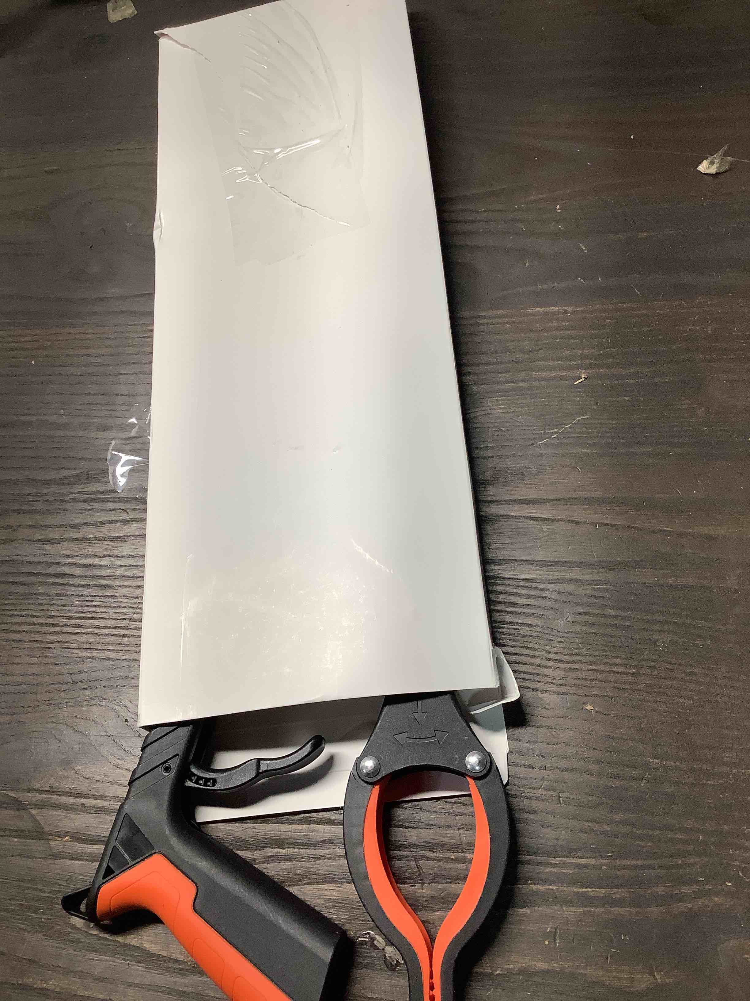 Condition photo showing Good Condition for Grabber Reacher Tool, 32" Grabbers for Elderly, Lightweight Extra Long Handy Trash Claw Grabber, Mobility Aid Reaching Assist Tool for Trash Pick Up, Nabber, Litter Picker, Arm Extension (Orange1)