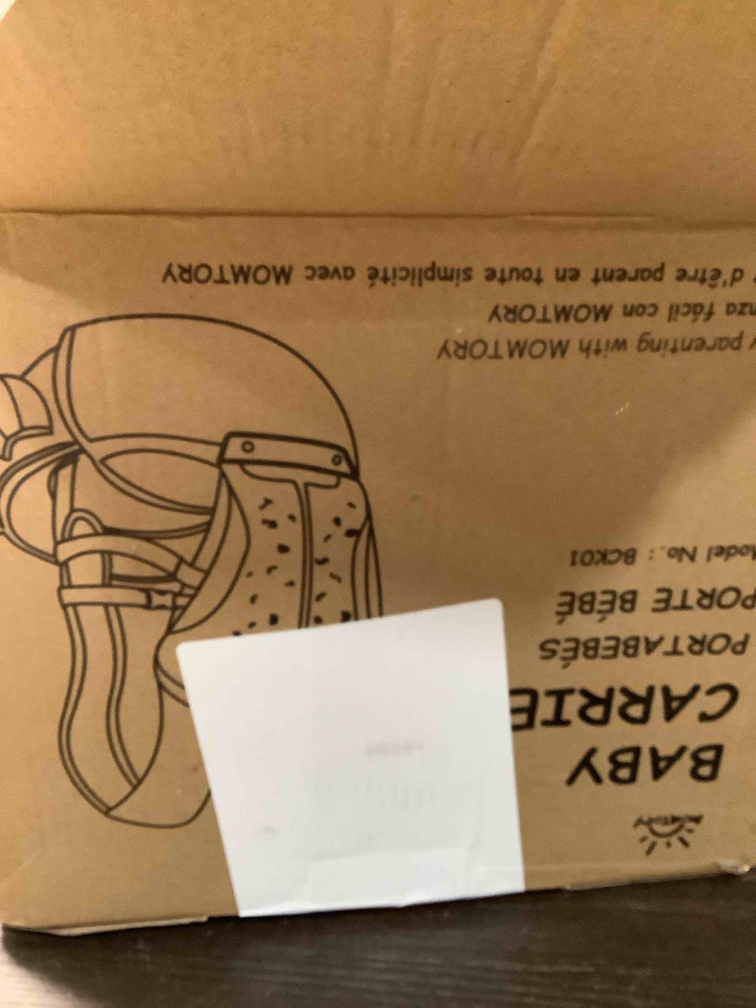 Condition photo showing Good Condition for Baby Carrier, MOMTORY Safety-Certified 6-in-1 Baby Carrier Newborn to Toddler, Adjustable Detachable Infant Baby Hip Seat Carrier for 7-50lbs, All Seasons, Perfect for Shopping Travelling Black