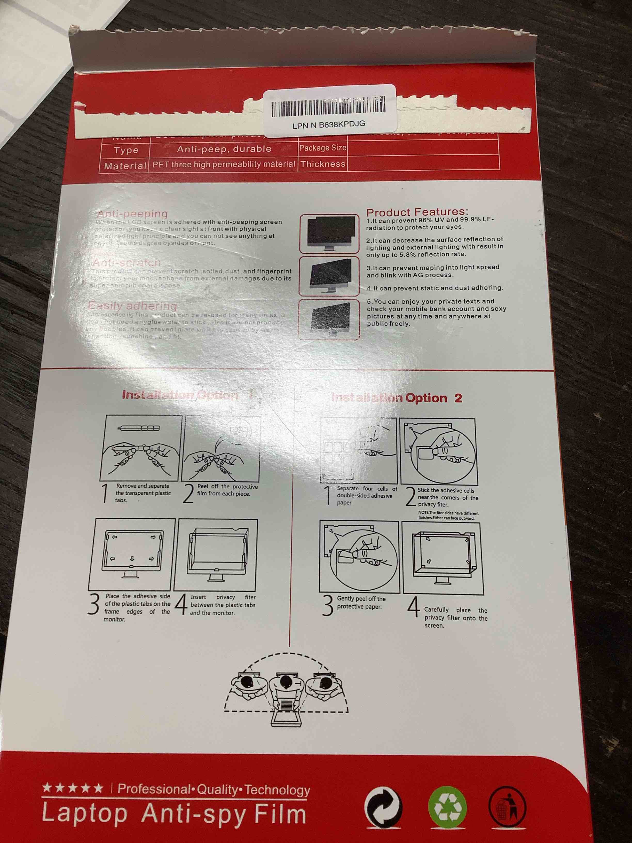 Condition photo showing Good Condition for Privacy Screen Protector Suit for Samsung Galaxy Tab S10 Ultra/ Samsung Galaxy Tab S9 Ultra 2023 14.6 Inch/ Samsung Galaxy Tab S8 Ultra 5G 14.6 Inch 2022 , Matte Anti-peep Anti Glare Scratch Resistant Soft Screen Protector Film for Galaxy Tab S8 Ultra (14.6")