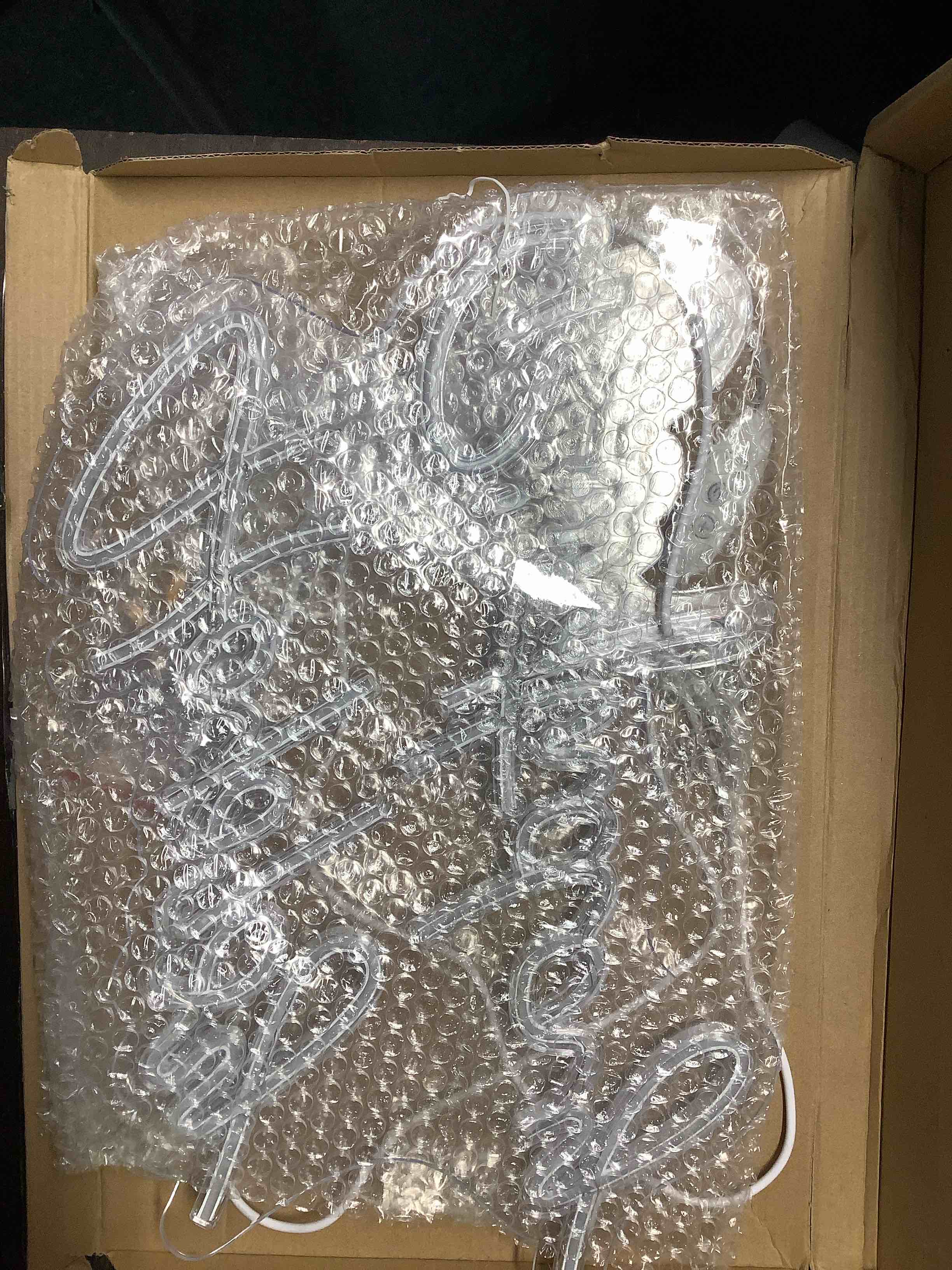 Condition photo showing Good Condition for Ulalaza LED Neon Sign Night Light for Wall Party Décor Bedroom Room Bar Wedding Home Birthday Art Decoration Christmas with USB Light modulator 5v 16.5''*9.1'' happy birthday A