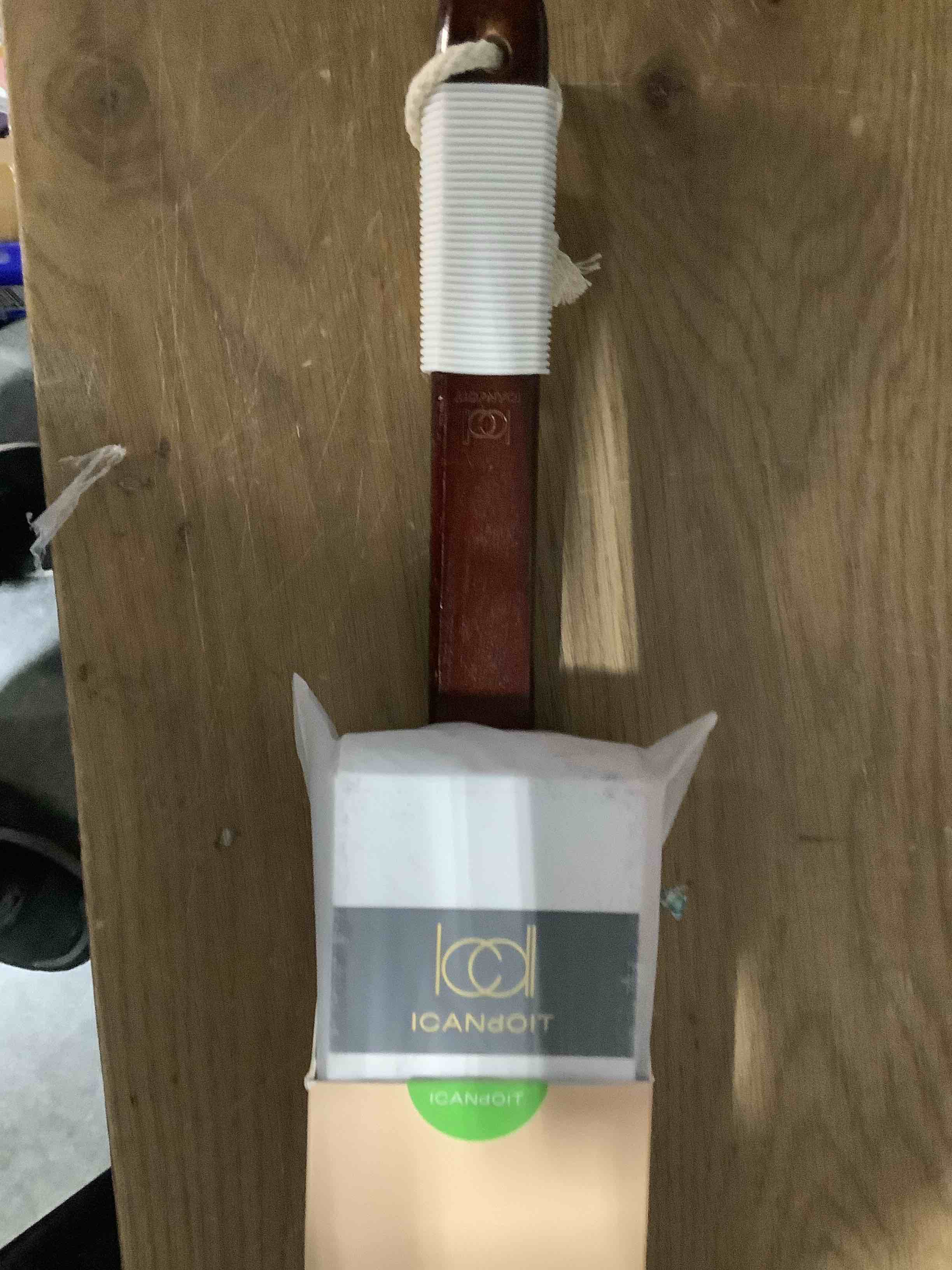 Condition photo showing New/Like New for ICANdOIT-17.71Inch Natural Stiff Sisal Bristles Anti-Slip Long Handle Bath Brush,Bent Handle Shower Scrubber for Exfoliating,Shower Back Brush,Exfoliation Set with Pumice Stone(1 Pack) 17.71"Stiff Sisal Bristles Back Brush+Pumice-2Pack