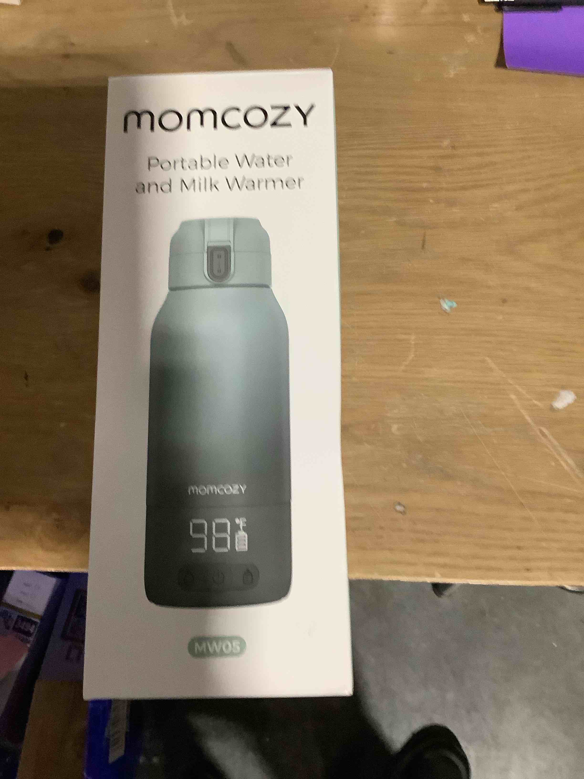 Condition photo showing New/Like New for Momcozy Portable Milk Warmer for Travel – Dual Heating Modes for Breast Milk & Water, Portable Bottle Warmer with Fast Heating & Long Battery Life, 17 Ounces Large Capacity to Meet Your All-Day Needs