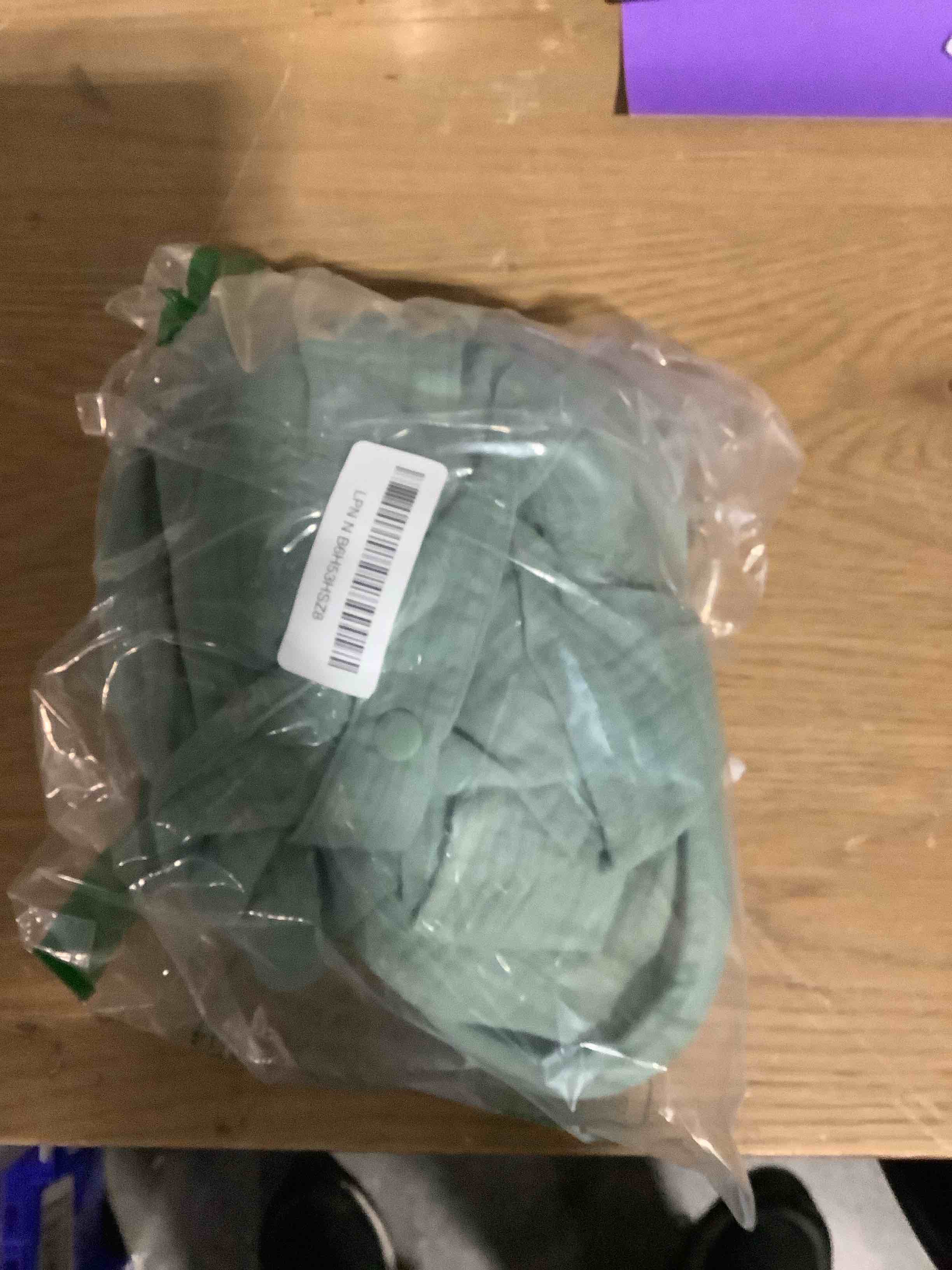 Condition photo showing New/Like New for Blissful Diary Muslin Nursing Cover for Breastfeeding, Breathable Breastfeeding Cover up with Arch Neckline for Women, Nursing Apron (Roman Green)