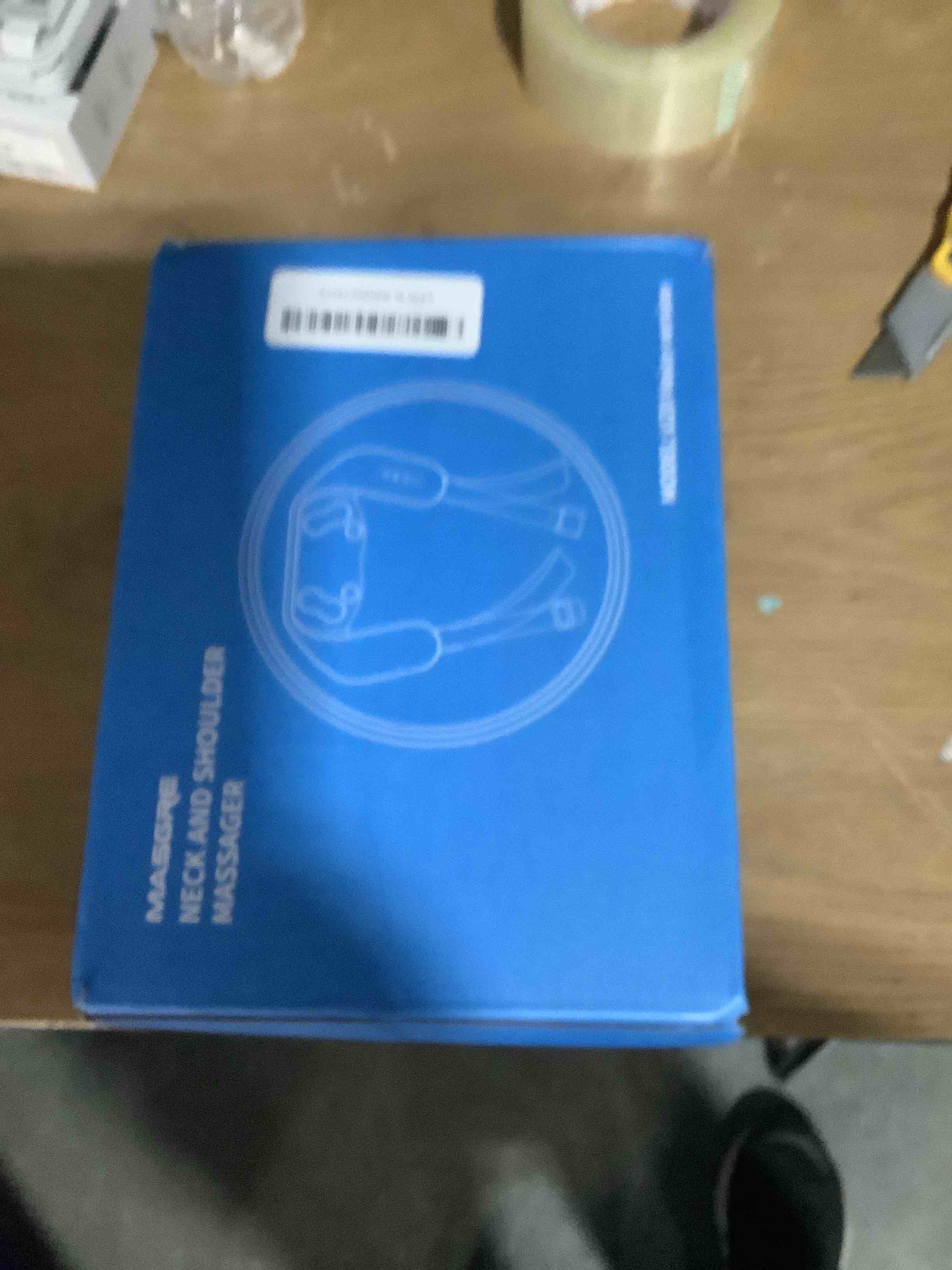 Condition photo showing New/Like New for Shiatsu Back and Neck Massager, Cordless Shoulder Massager with Heat, Electric Deep Tissue 3D Kneading Massage Pillow for Shoulder, Leg, Body Muscle Pain Relief, Gifts for Men Women Black