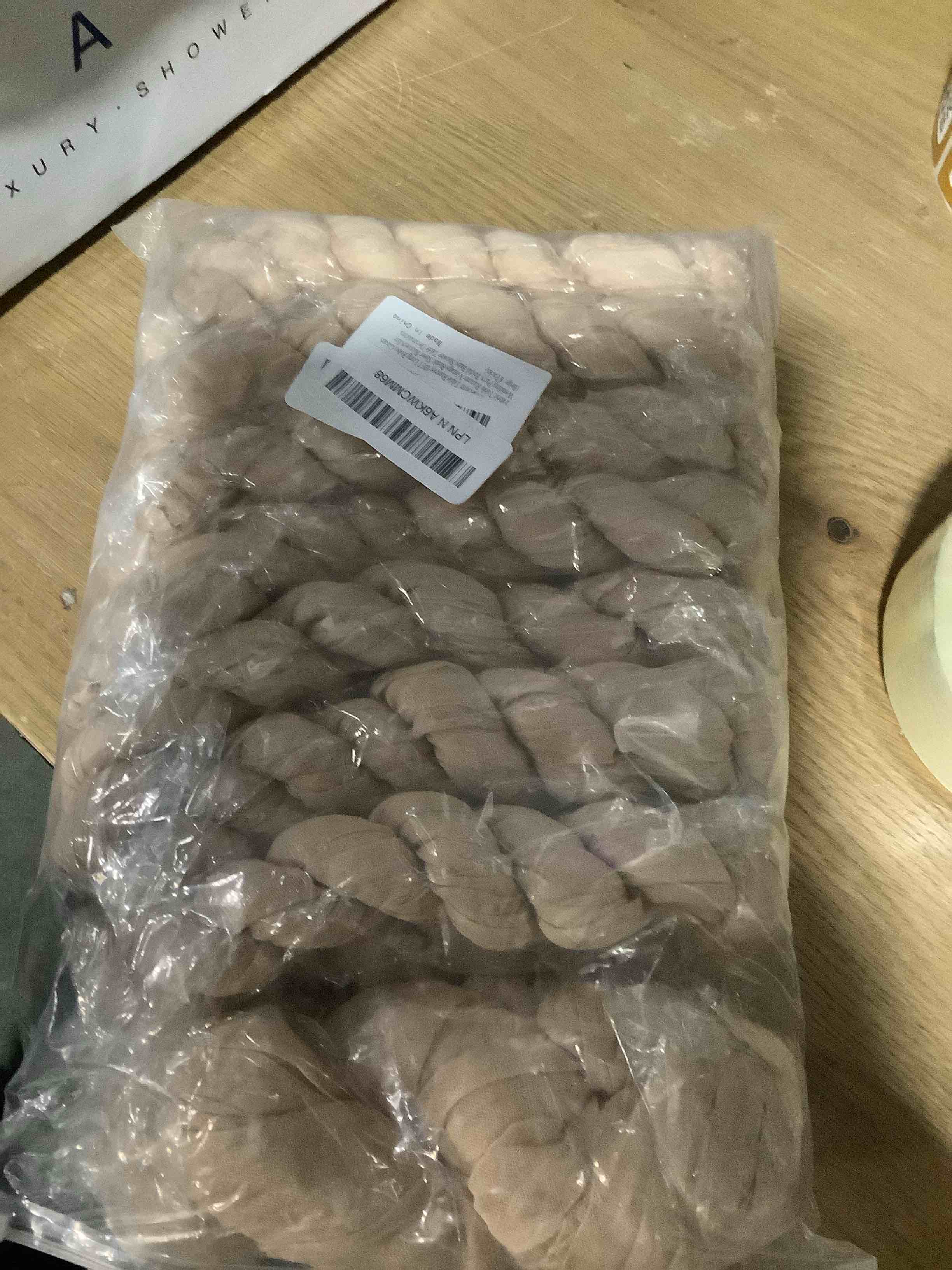 Condition photo showing New/Like New for 8 Packs Cheesecloth Table Runner 10FT Long Boho Gauze Fabric Table Runner Vintage Rustic Sheer Runners for Wedding Party Bridal Baby Shower Table Decorations (Beige ) Beige 8 Packs