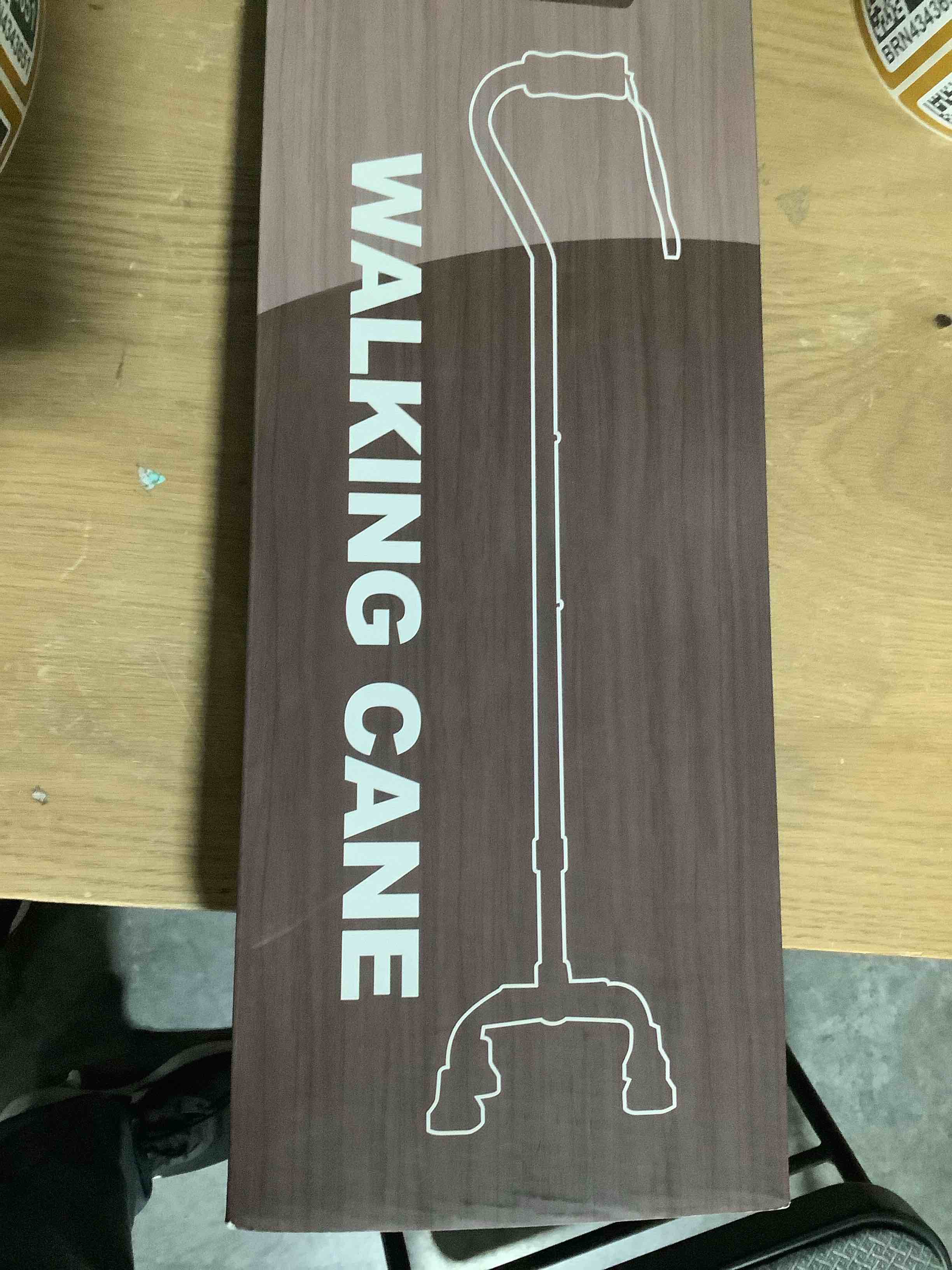 Condition photo showing New/Like New for LIXIANG Walking Canes Stablize Women Quad Canes for Seniors & Adults Foldable Adjustable for Men & Women Heavy Duty Freestanding Cane for People with Leg Injuries 3 footings Purple01