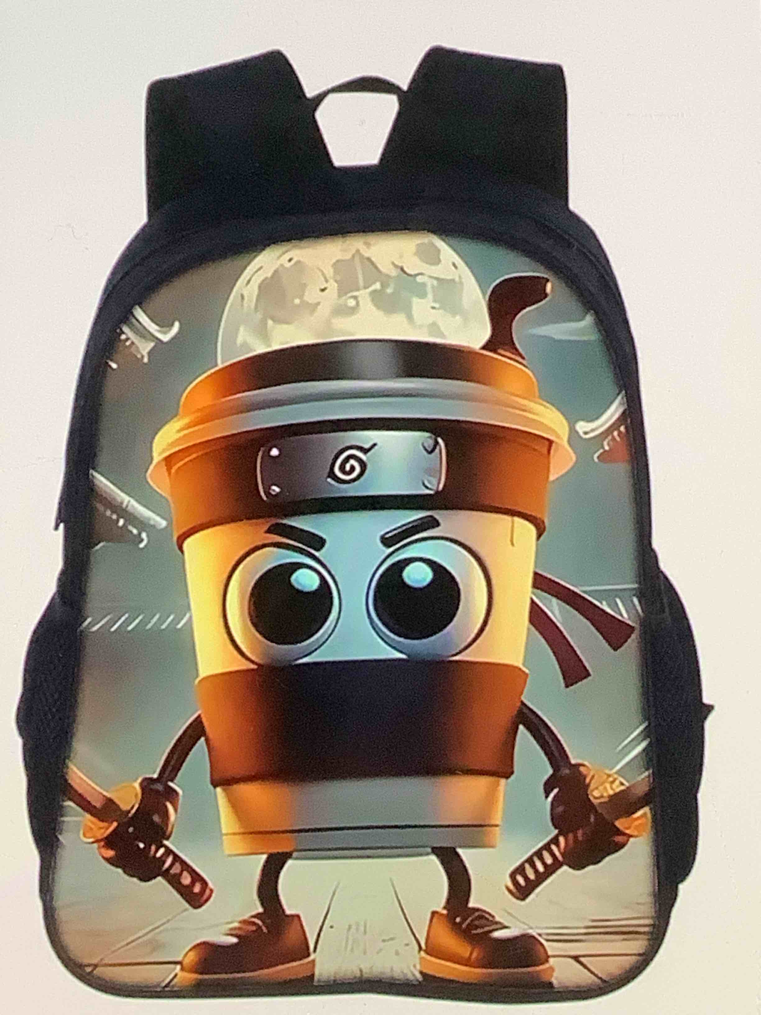 DFPHPNUP backpack large capacity, backpack suitable for both boys and girls and adjustable straps and 3-D reflective pattern (5)