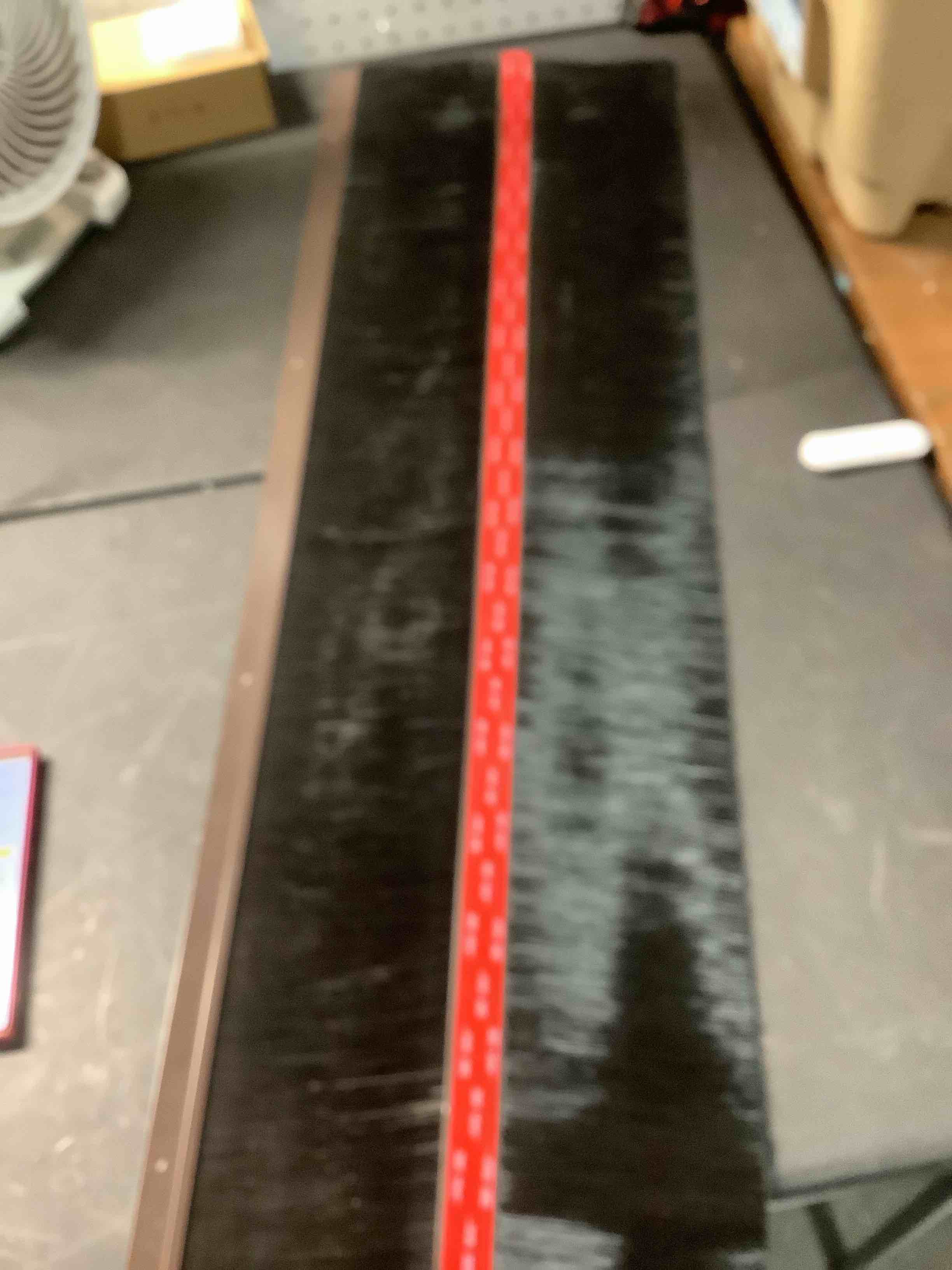 Condition photo showing Good Condition for door sweep aluminum alloy brush sweeps, 5.9 inch black pp brush 39"l x 6.9"w fit for gaps of door bottom - h-shape holder (brown)