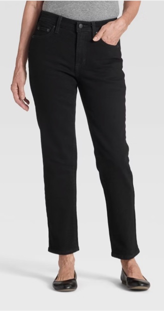 Condition photo showing New/Like New for universal threads 80s slim size 12 color black