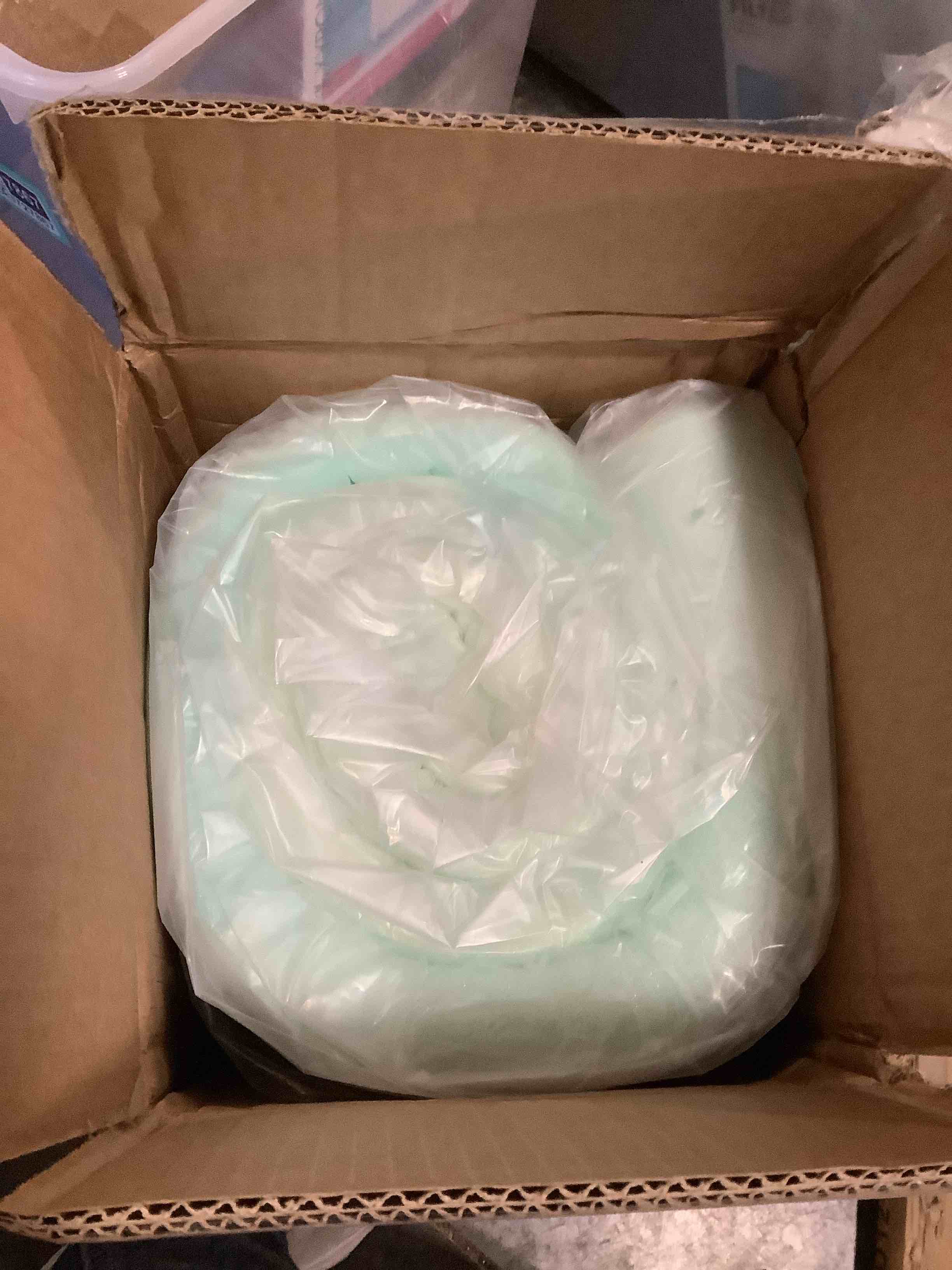 Condition photo showing New/Like New for Memory Foam Mattress Topper Twin - 3 Inch Gel Infused Bed Toppers, Pressure Relief Mattress Pad for Dorm Room, CertiPUR-US Certified