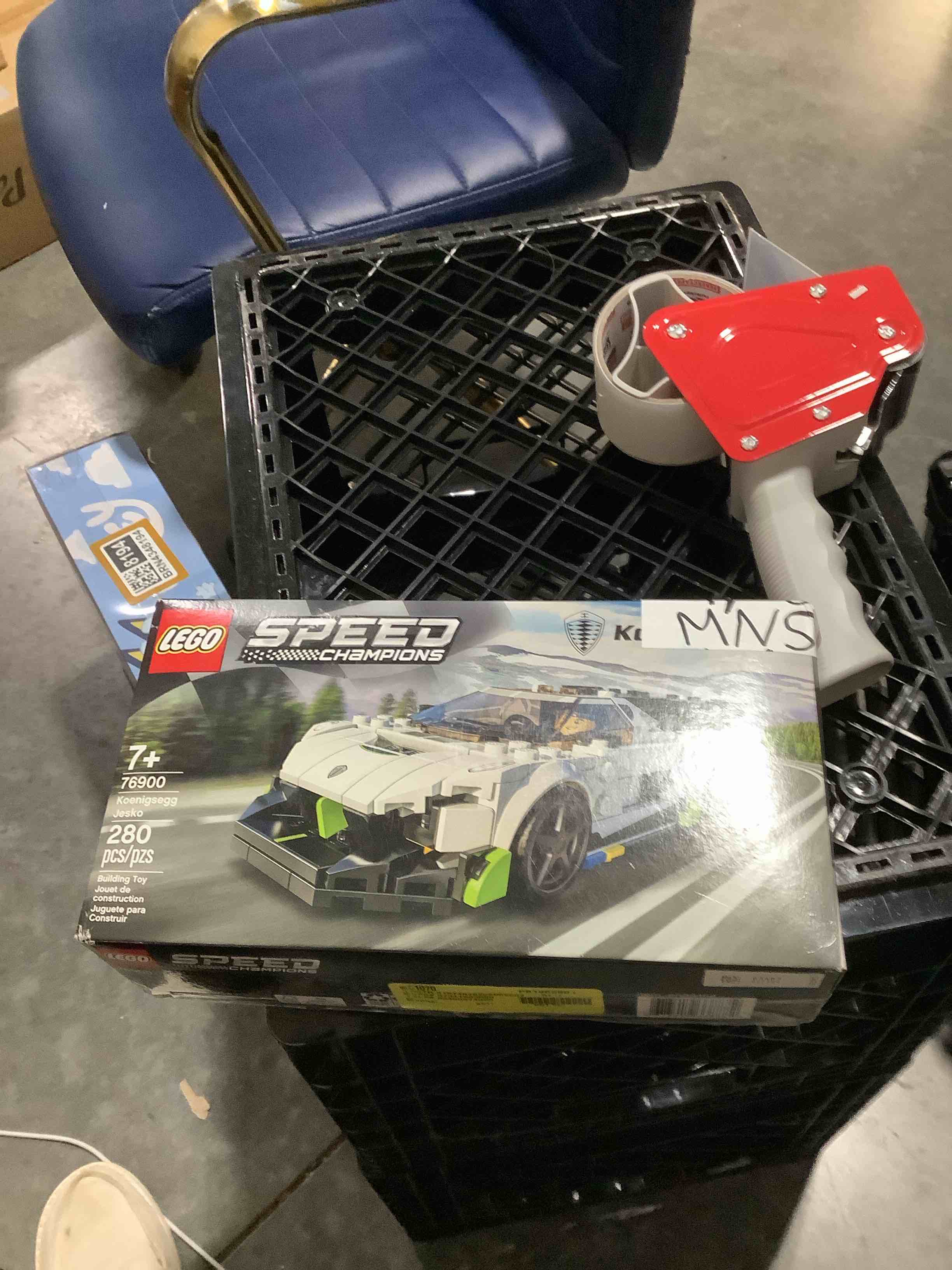 Condition photo showing As Is for LEGO Speed Champions Koenigsegg Jesko 76900 Racing Sports Car Toy with Driver Minifigure, Racer Model Set for Kids