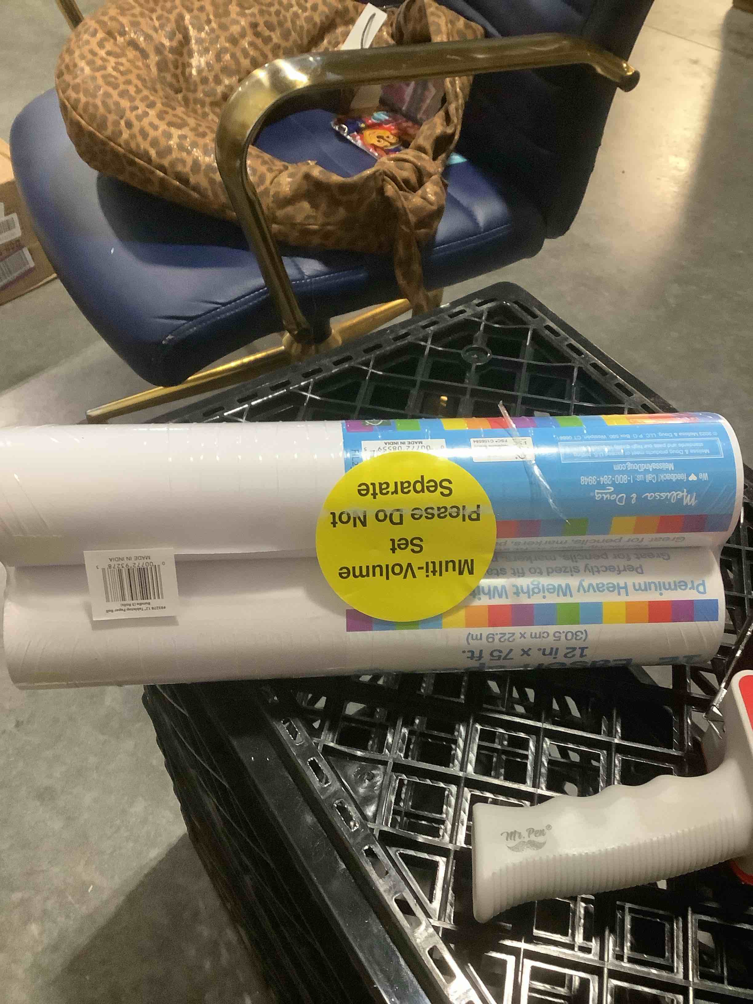 Condition photo showing Good Condition for Melissa & Doug Tabletop Easel Paper Roll (12 inches x 75 feet), 3-Pack