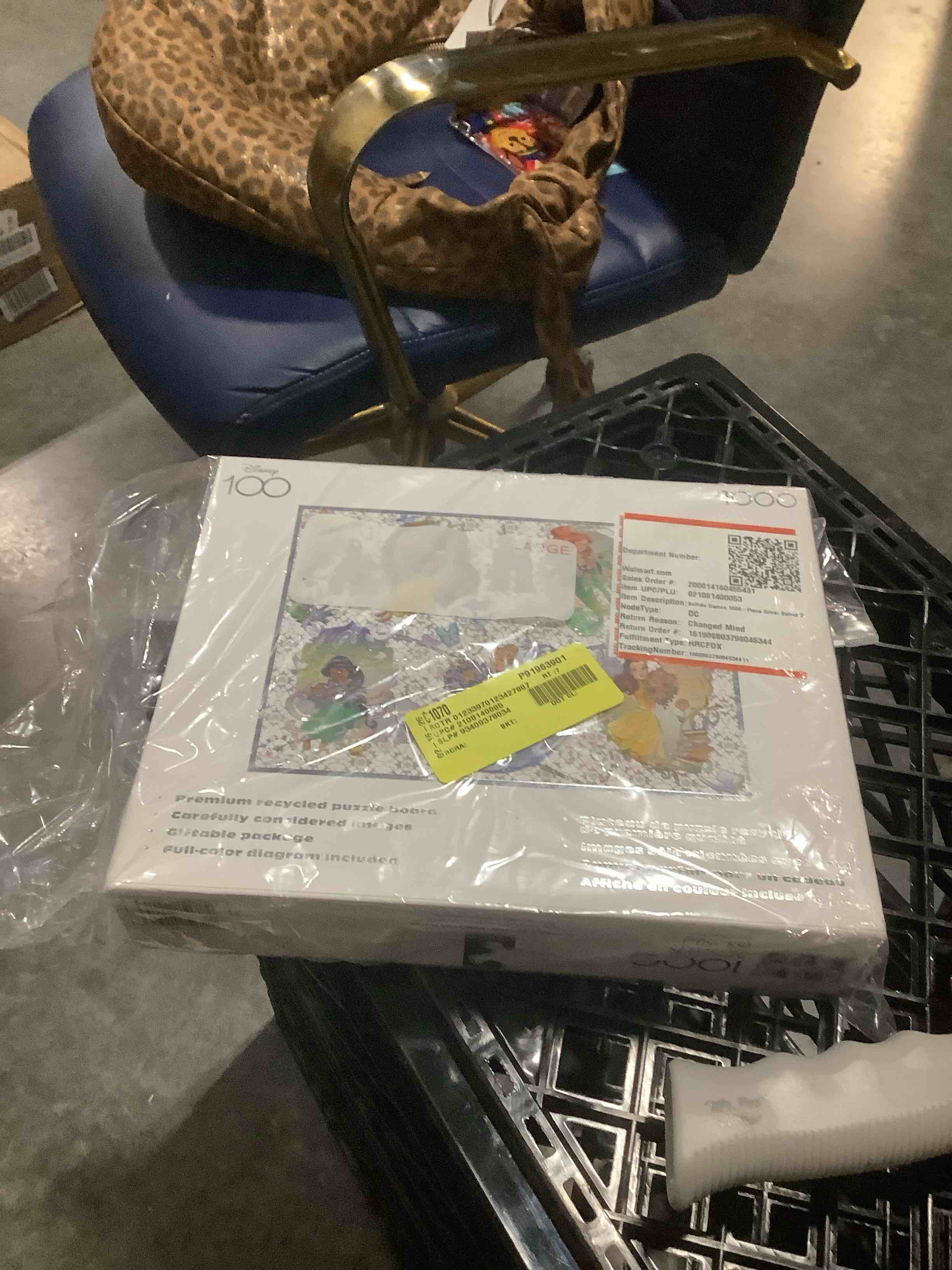 Condition photo showing As Is for Ceaco - Silver Select - D100 - Platinum Princess - 1000 Piece Jigsaw Puzzle for Adults Challenging Puzzle Perfect for Game Nights - Finished Size 26.75 x 19.75