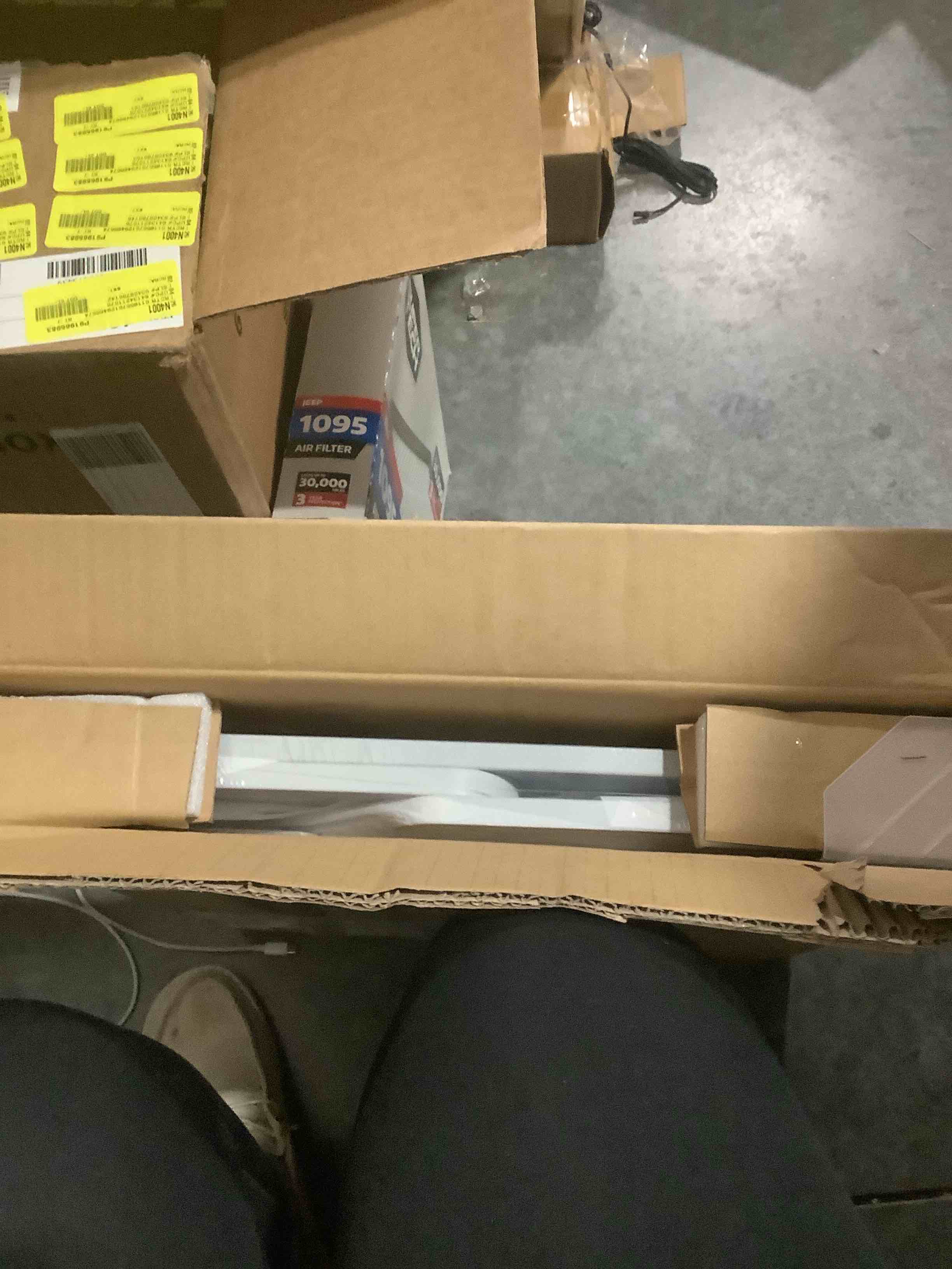 Condition photo showing Good Condition for Melissa & Doug Kids Furniture Wooden Step Stool - Gray