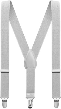 light grey children suspenders