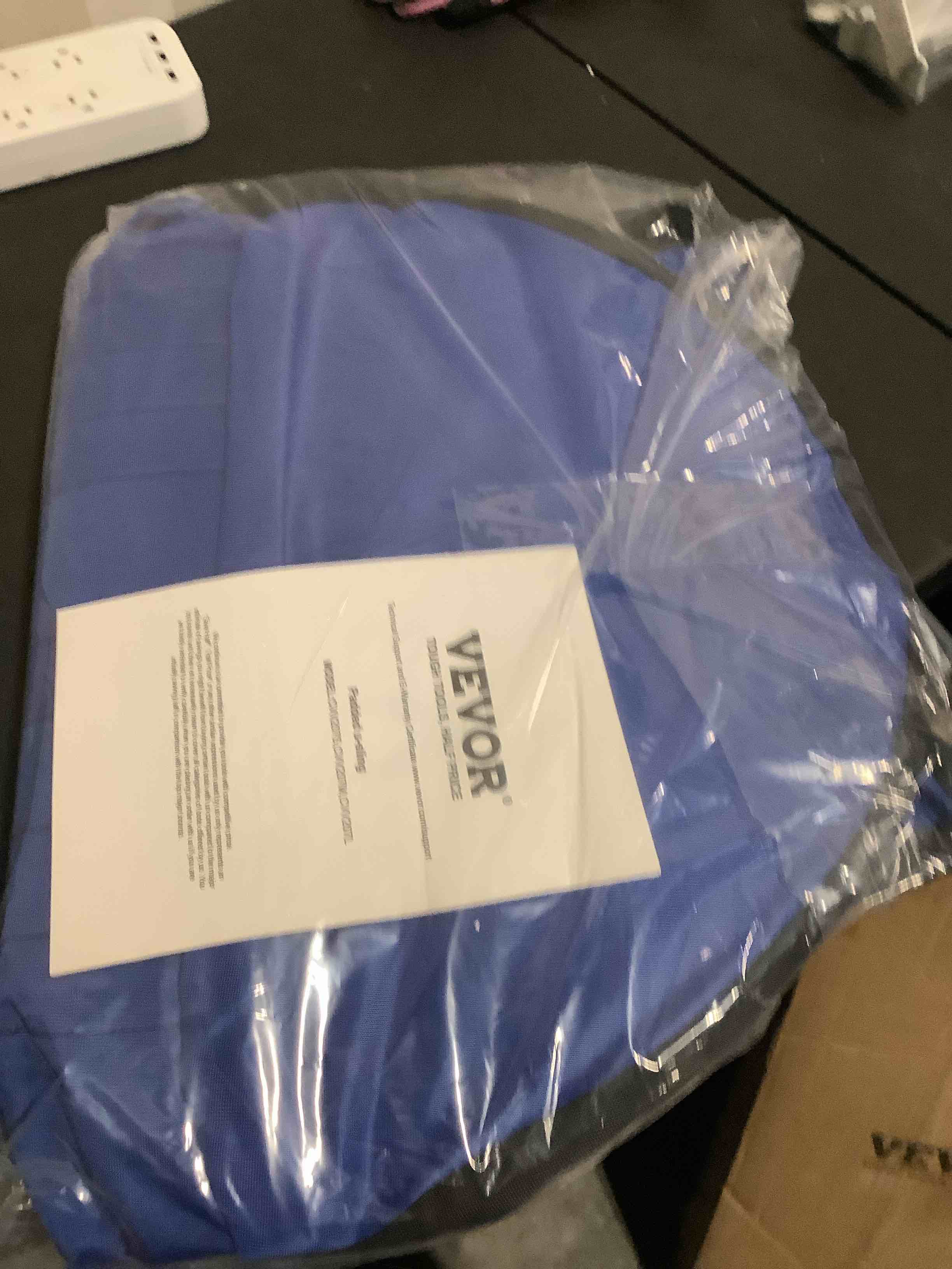 Condition photo showing Brand New for vevor patient lift u-sling with head support- medium size, divided leg transfer sling for bathing, patient lift medical sling for elderly, disabled, bedridden, 600lbs