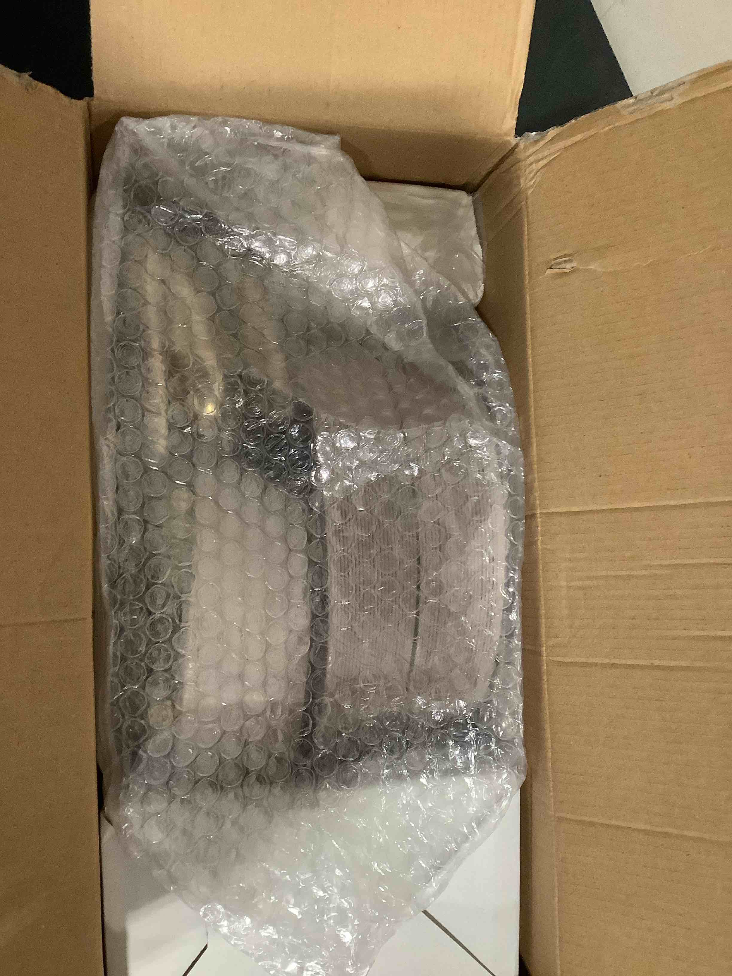 Condition photo showing New/Like New for gather 350pcs pink plastic plates - disposable plastic dinnerware set include 100 pink plates, 150 silverware, 50 napkins, 50 cups for party & wedding & easter & mother‘s day 50 guest pink