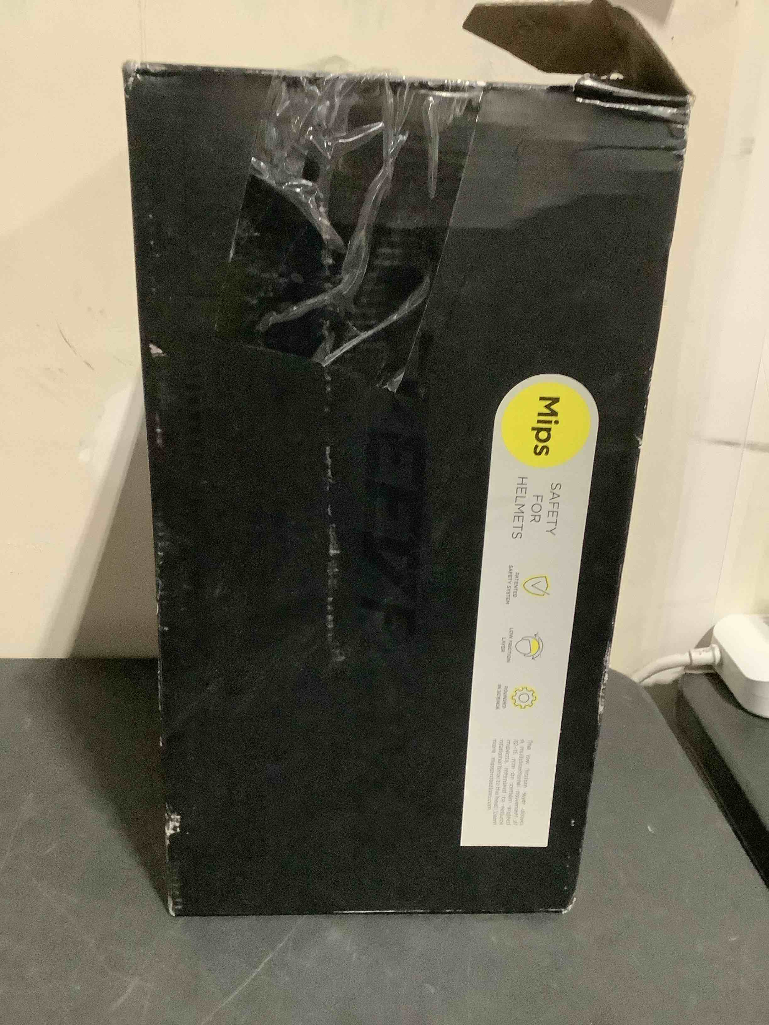 Condition photo showing New/Like New for fox racing speedframe pro mountain bike helmet, black, small