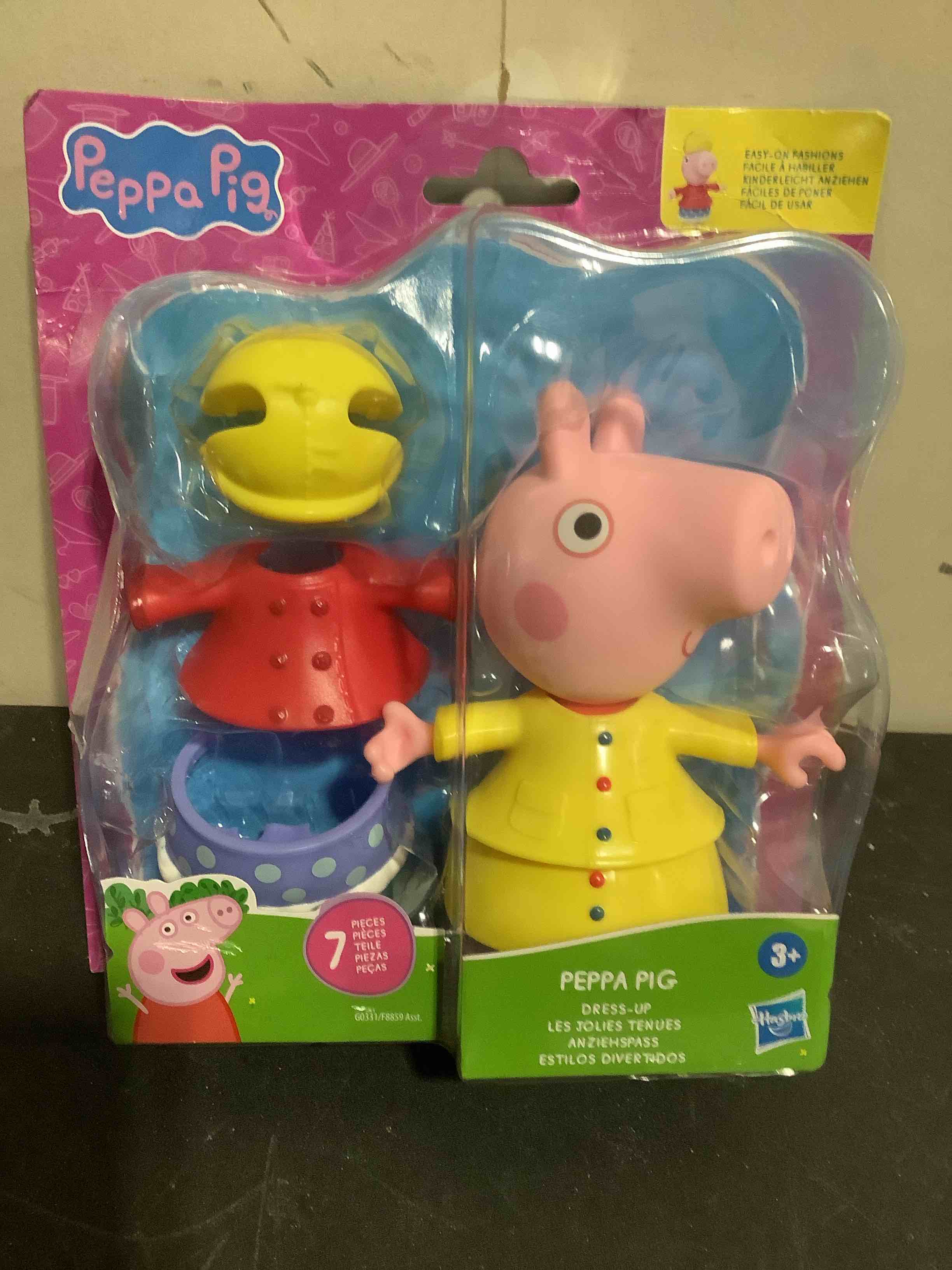 Condition photo showing New/Like New for (product is similar) peppa pig springtime dress-up figure with 6 easy-on fashion accessories, 6-inch doll, easter gift for kids, preschool toys for girls and boys 3 and up
