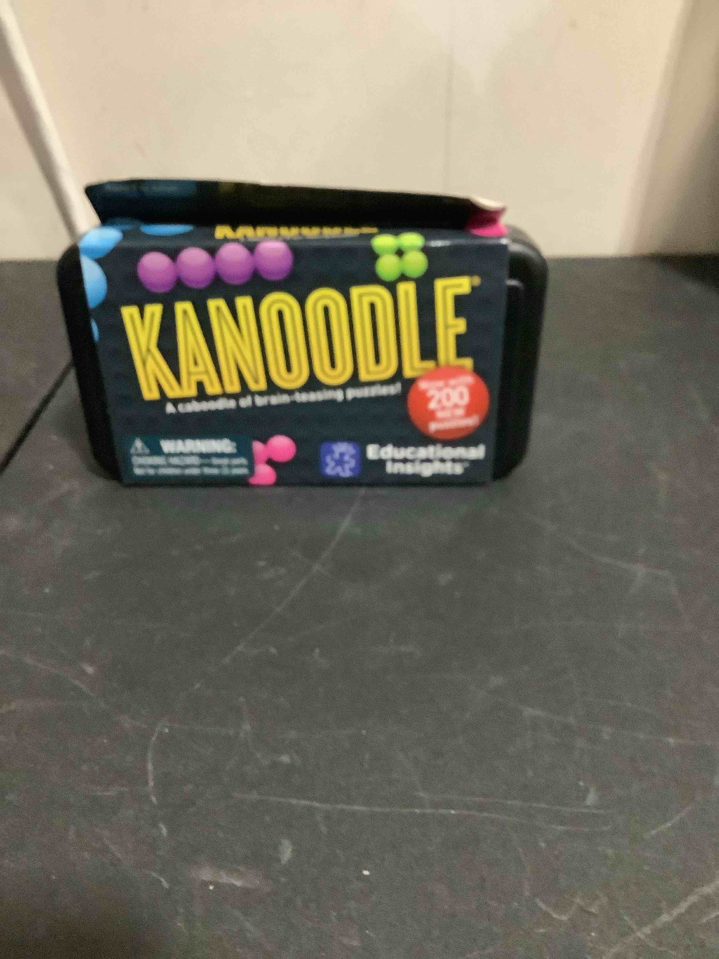 Condition photo showing New/Like New for educational insights kanoodle - 3d brain teaser puzzles for kids, spatial puzzle games for adults, teens and kids, problem solving toys and logic puzzles, single player games medium