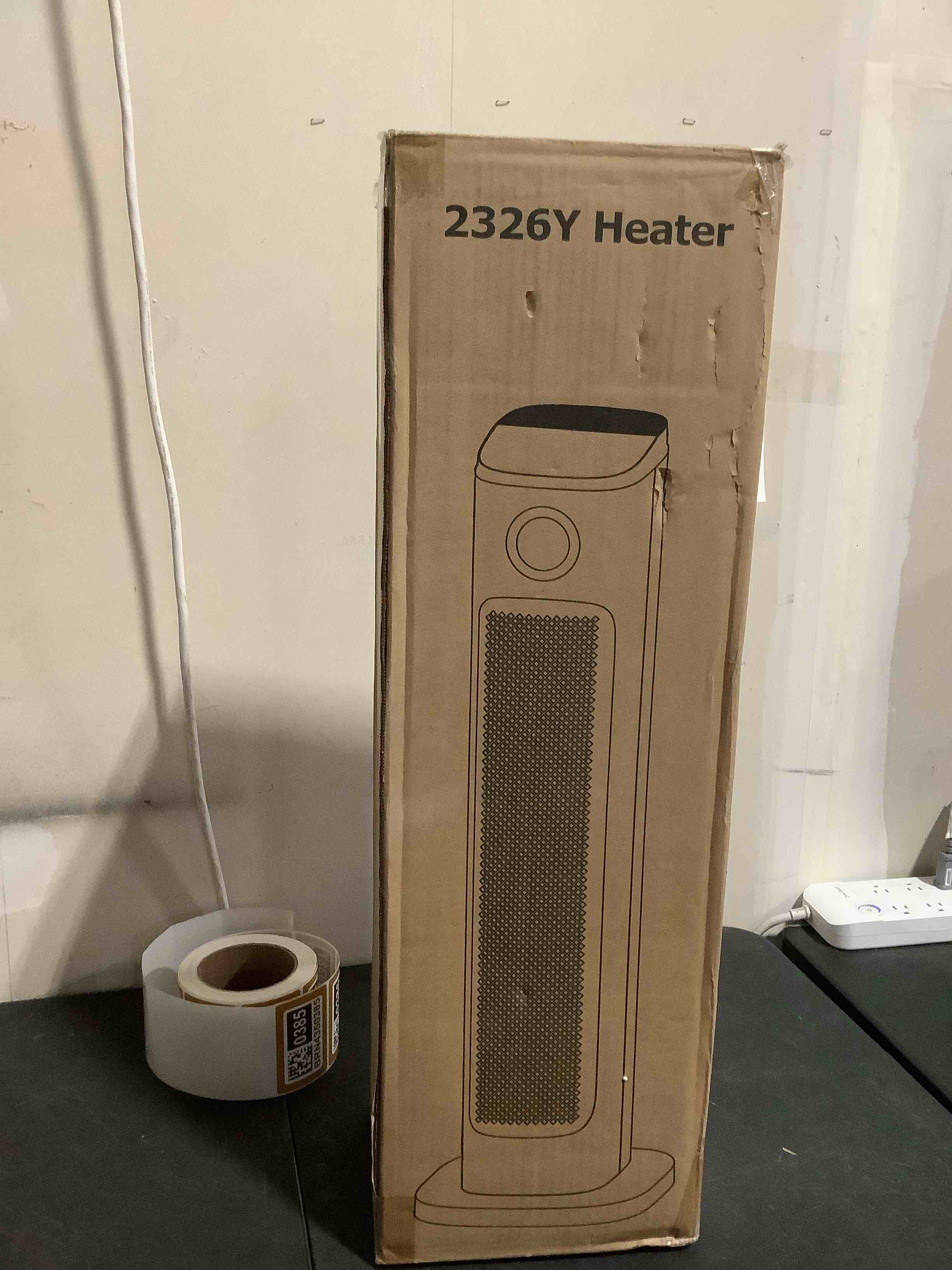 Condition photo showing New/Like New for (product is similar) 25" space heaters for indoor use large room, electric heaters for indoor use with thermostat, oscillating room heaters with timer, remote control, overheat protection tower heater for bedroom (beige)