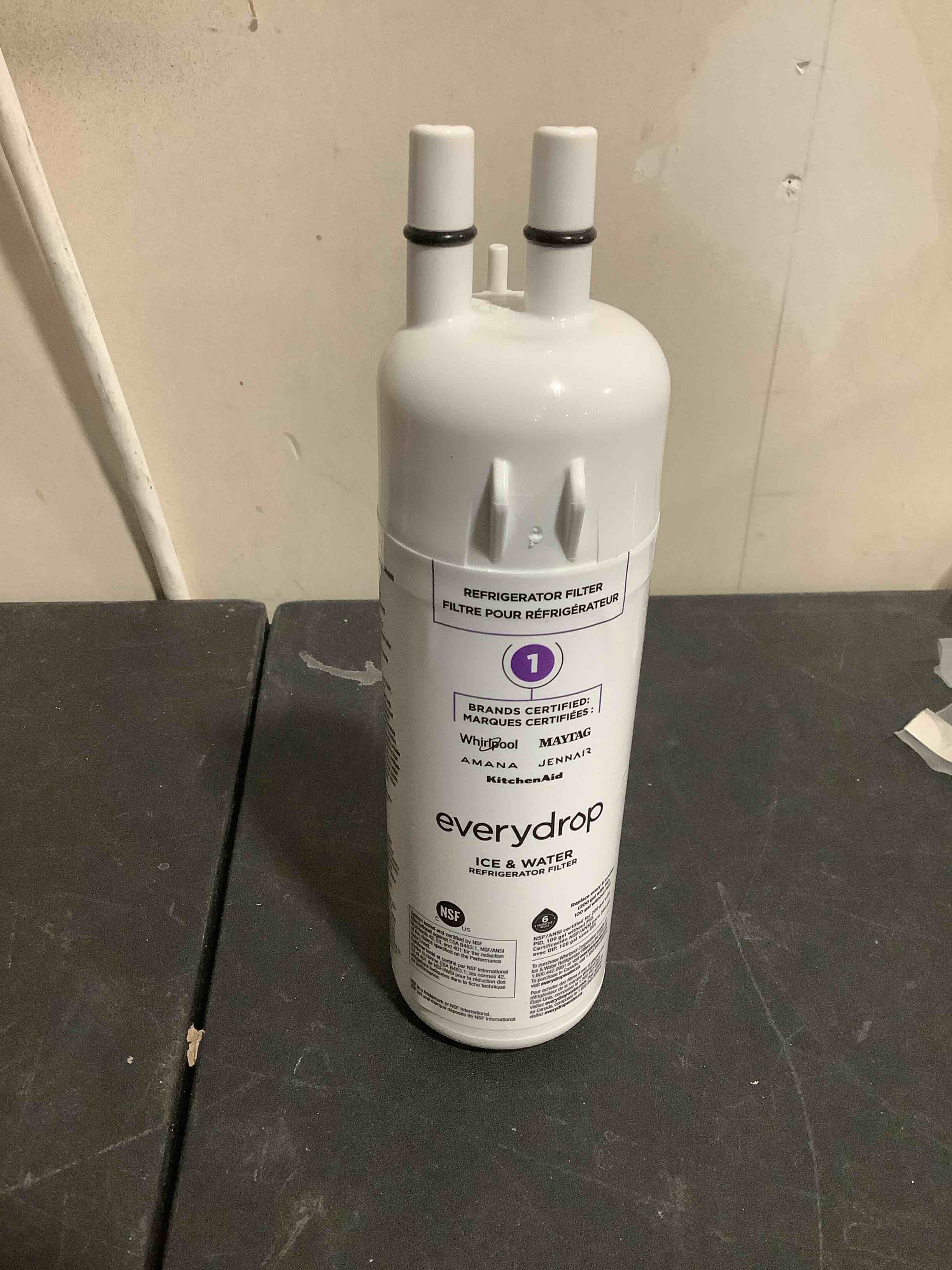 Condition photo showing Good Condition for everydrop by whirlpool ice and water refrigerator filter 1, single-pack 1 count (pack of 1)