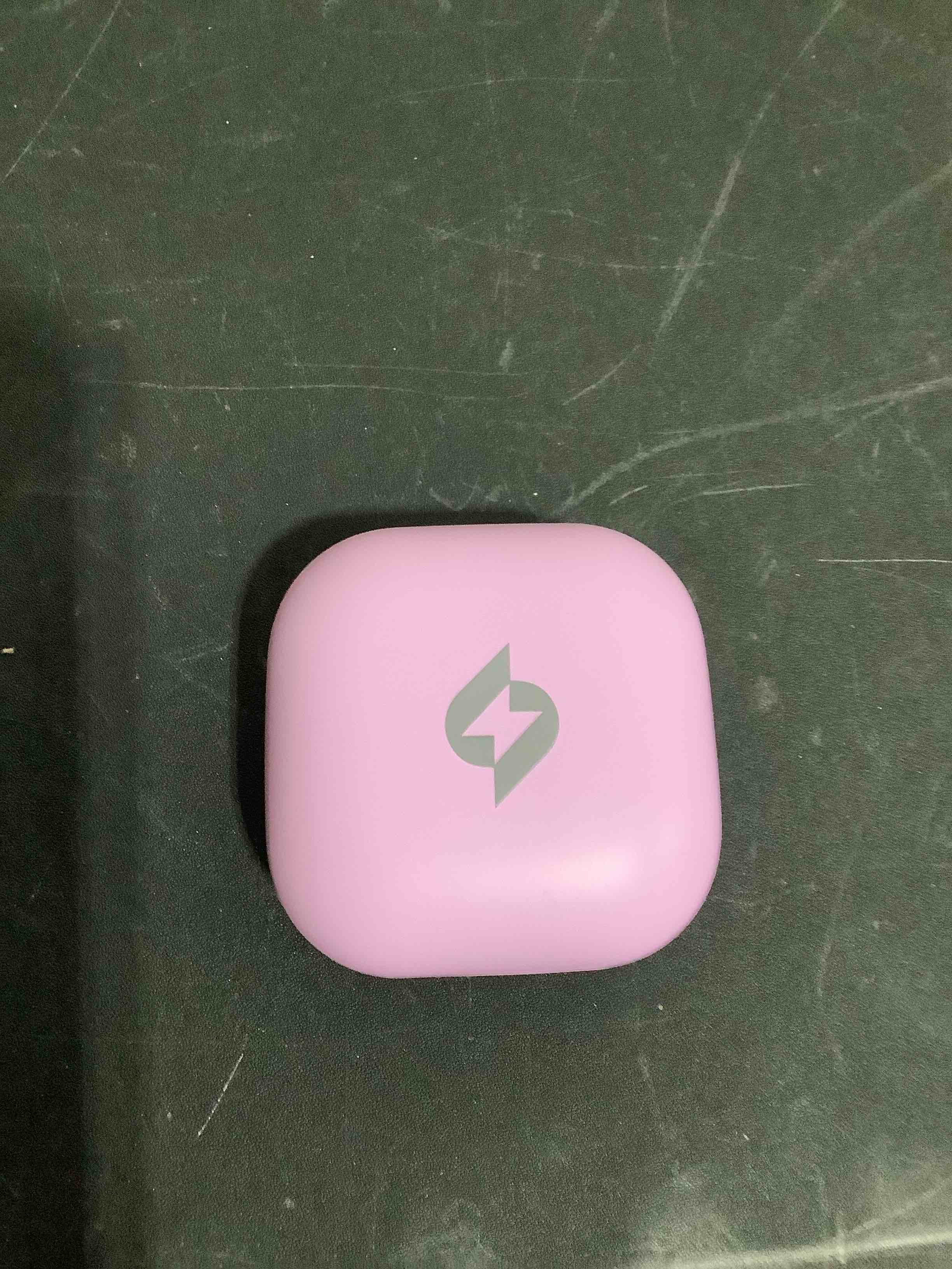 Condition photo showing New/Like New for wireless earbuds bluetooth headphone built in mic stereo bass 64h playback | wireless charging case waterproof ear bud stereo bass led power display for iphone android phones computer sport game workout purplr