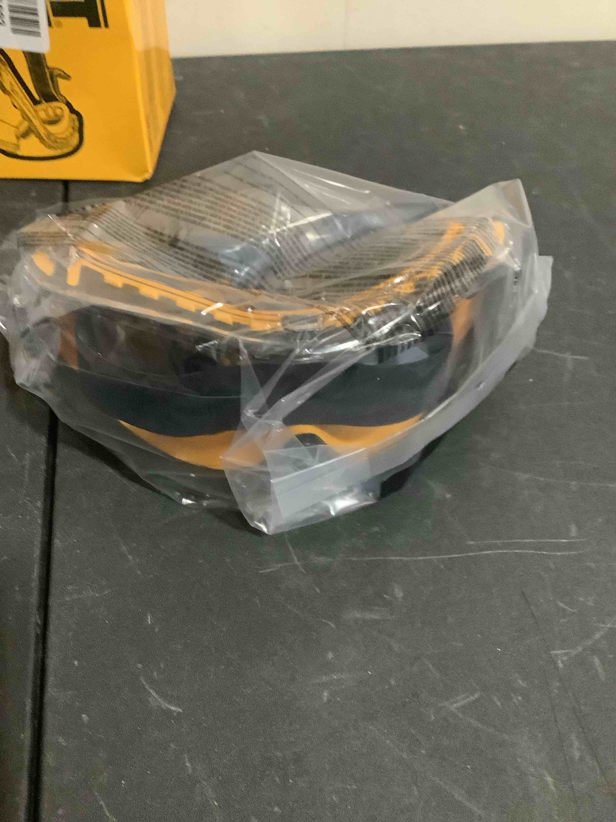 Condition photo showing New/Like New for dewalt dpg82 concealer anti-fog dual mold safety goggle - 1 pair clear