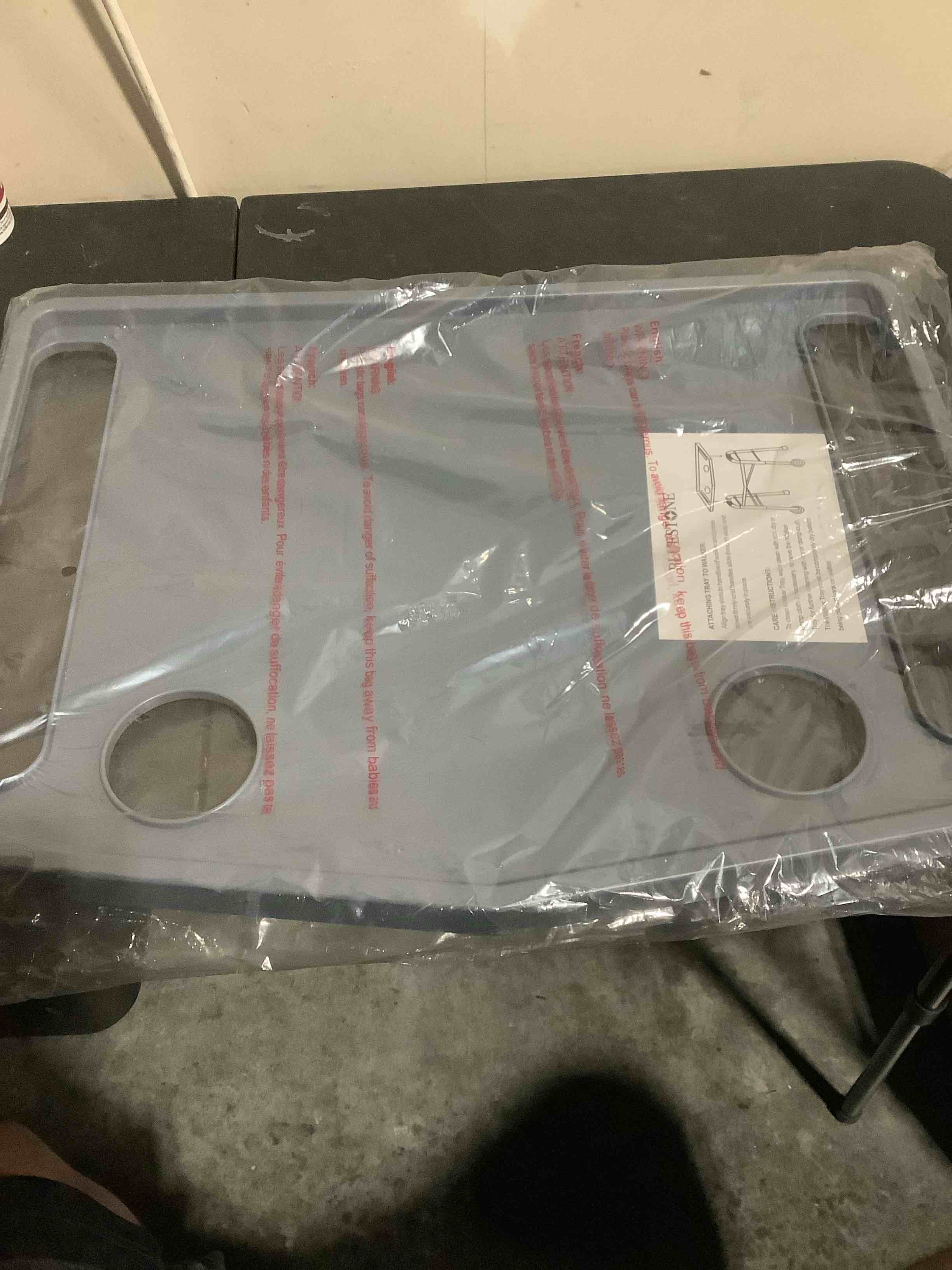 Condition photo showing New/Like New for wellness walker tray - stable tabletop
