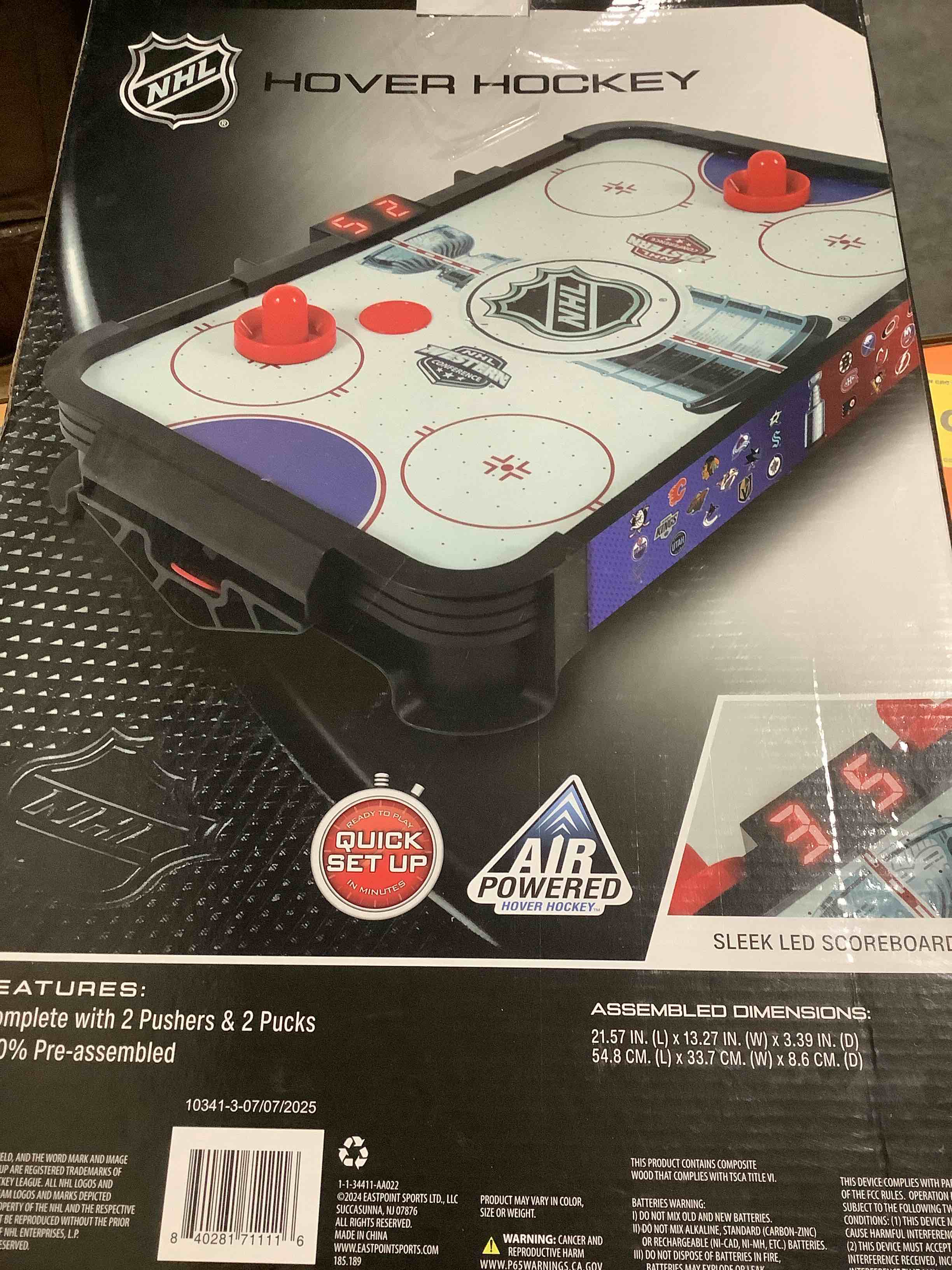 Condition photo showing New/Like New for nhl hover hockey