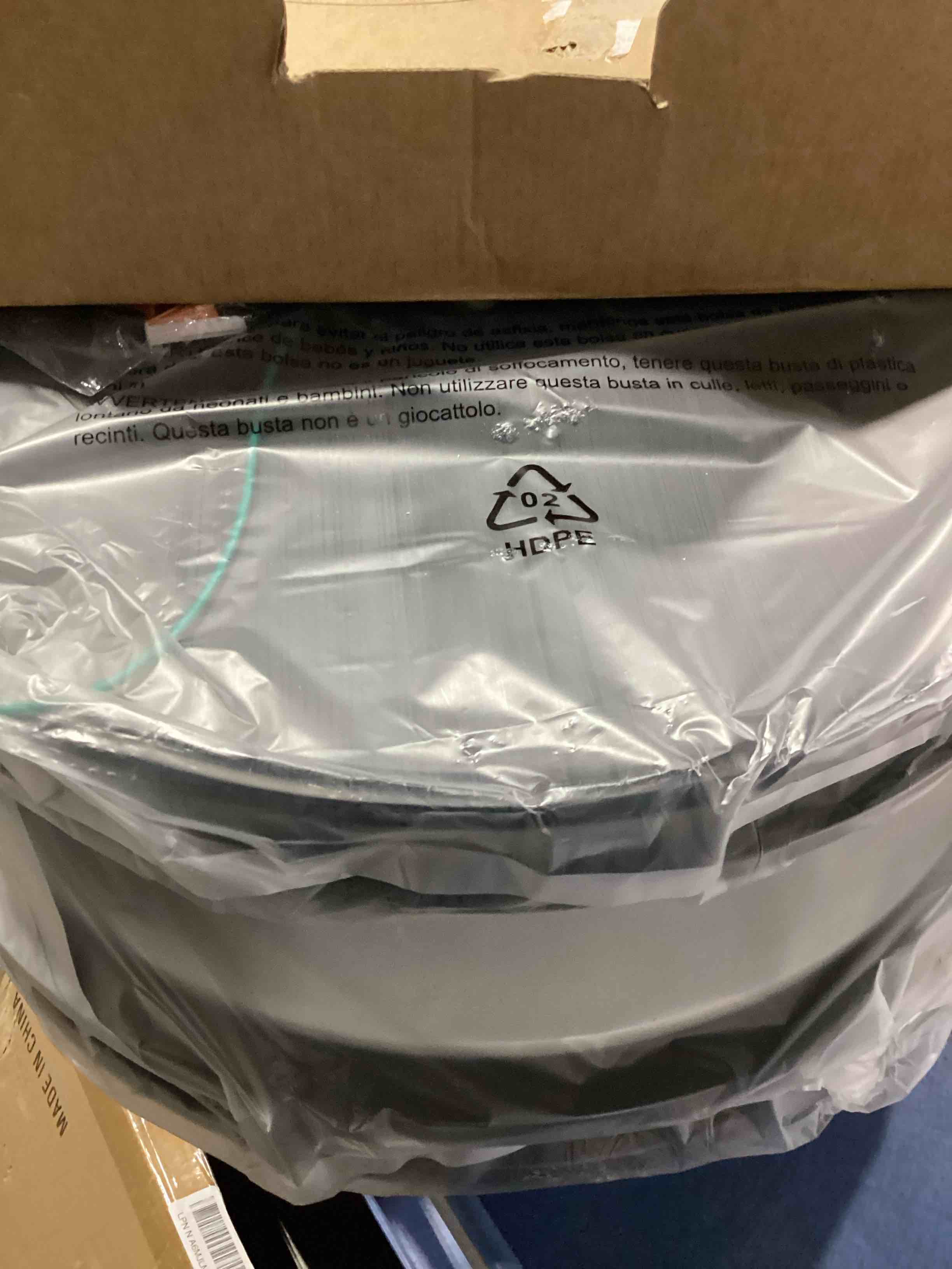 Condition photo showing Good Condition for 16inch led ceiling light fixtures, flush mount light fixtures 50w, 5cct adjustable 2700k 3000k 4000k 5000k 6500k, close to ceiling light for kitchen hallway bathroom kitchen bedroom black 2 packs black 16inch (2 packs)