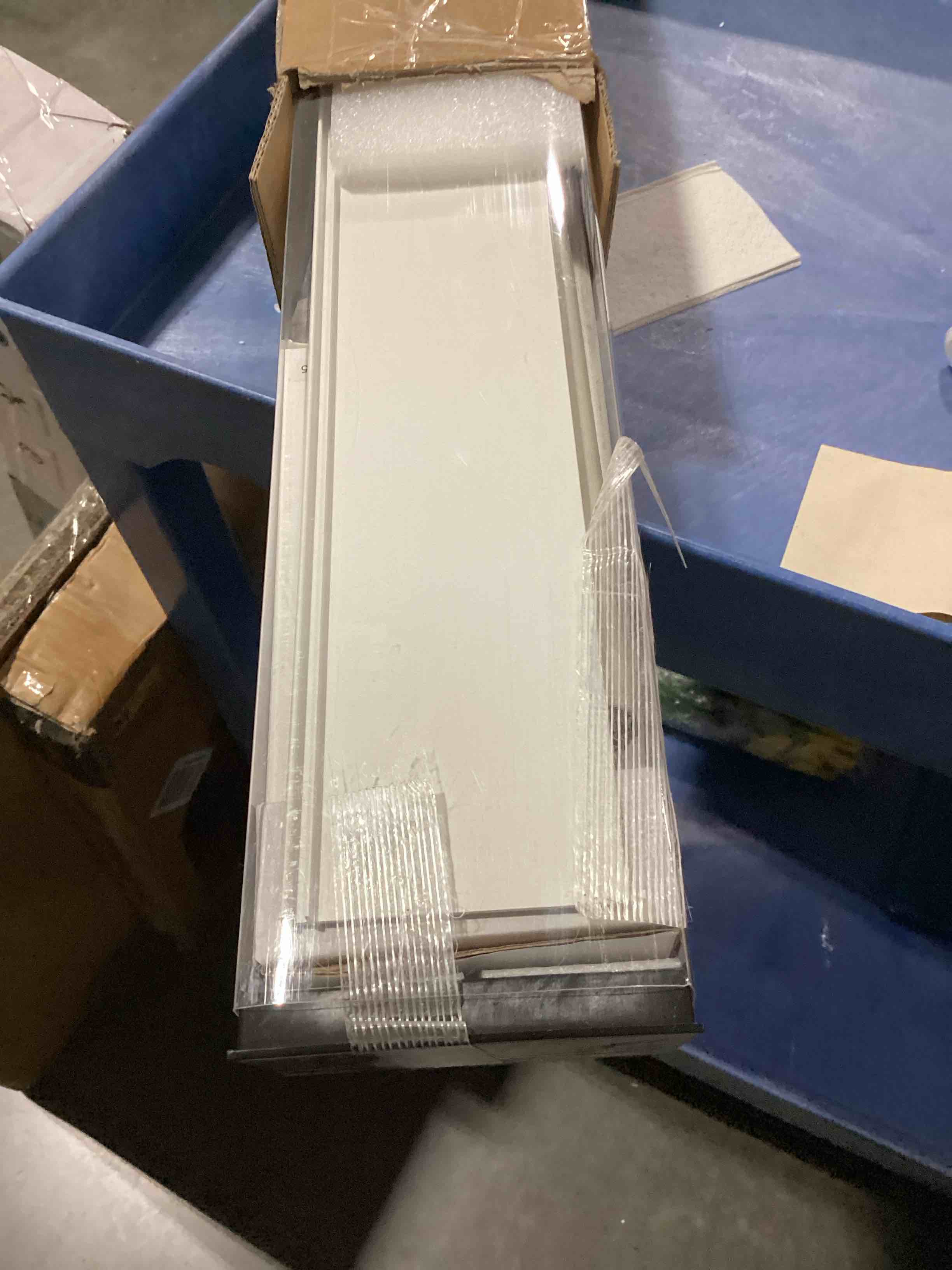 Condition photo showing Good Condition for smart motorized blinds with remote, cordless no-drill automatic roller shades, blackout electric blind for windows, linen stone, 30.5 x 64 30.5"w x 64"h linen stone