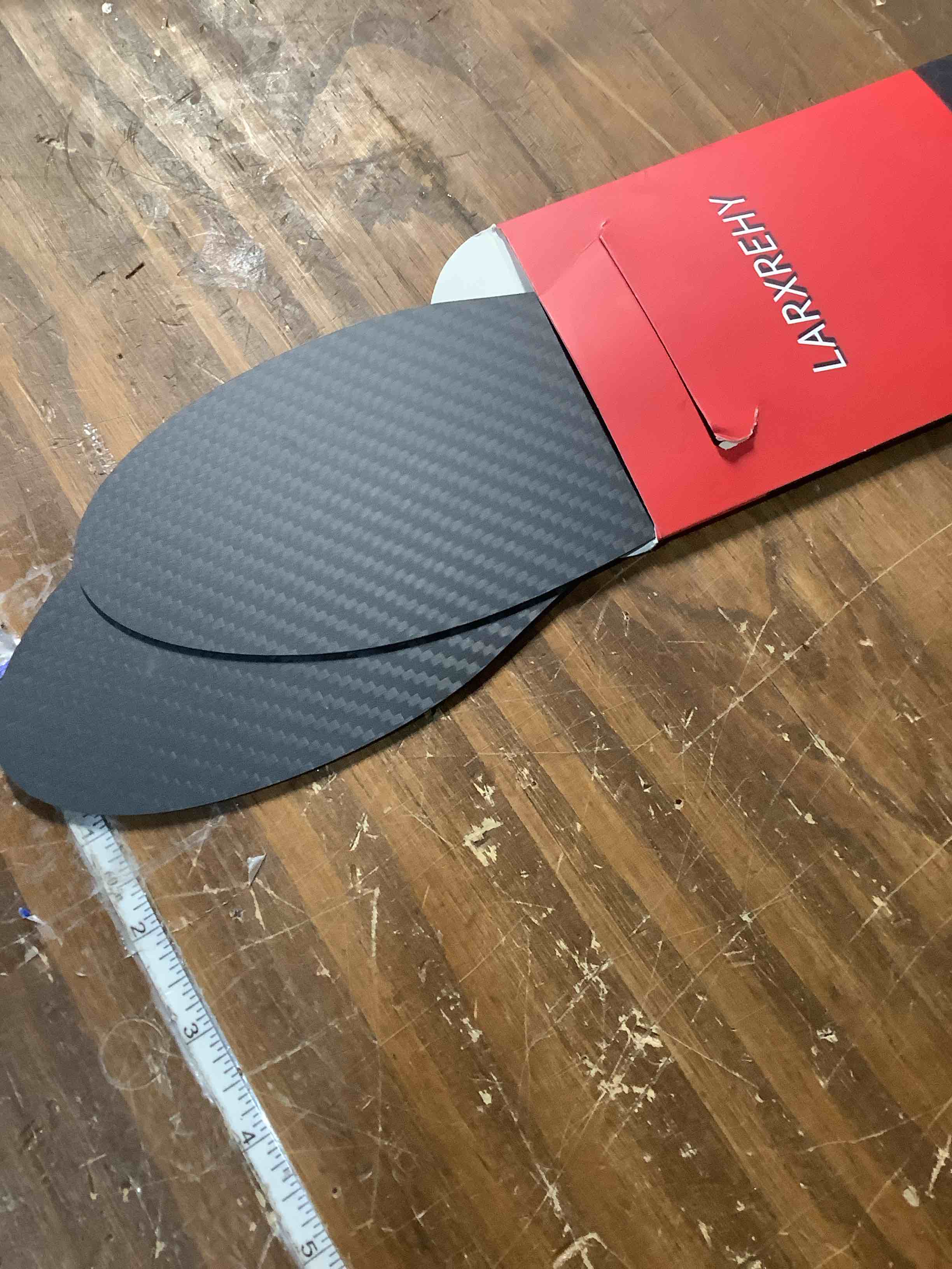 Condition photo showing Good Condition for Carbon Fiber Insole for Men & Women 1 Pair: 1.5mm Thick Rigid Shoe Insert for Morton's Toe, Turf Toe, Hallux Rigidus & Arthritis - Alternative to Post Op Shoe(295mm)