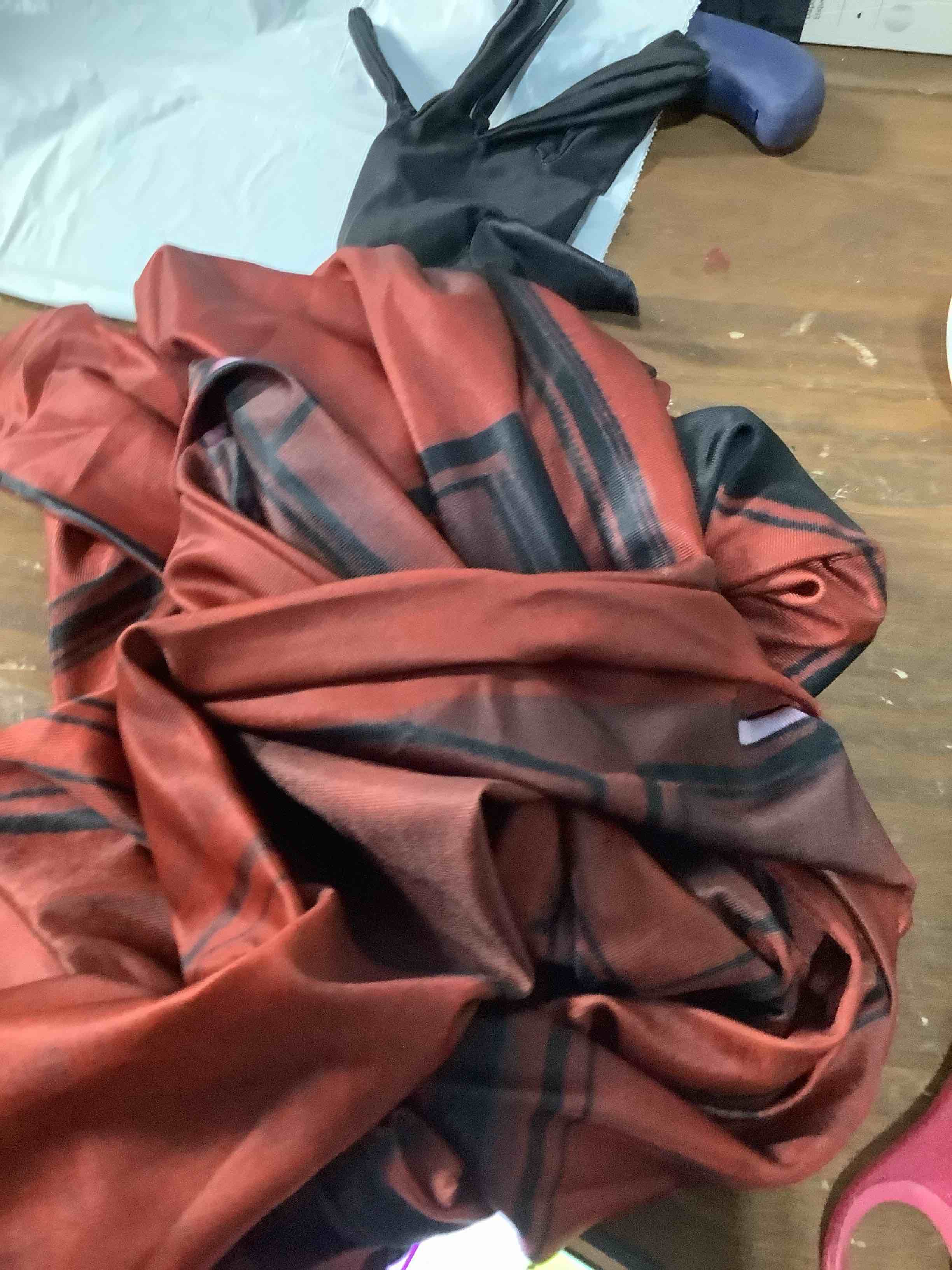 Condition photo showing Good Condition for GIZMAC Adult Unisex Spandex Zentai Cosplay 3D Eye Design Halloween Costume Lycra Stretch Spandex Large