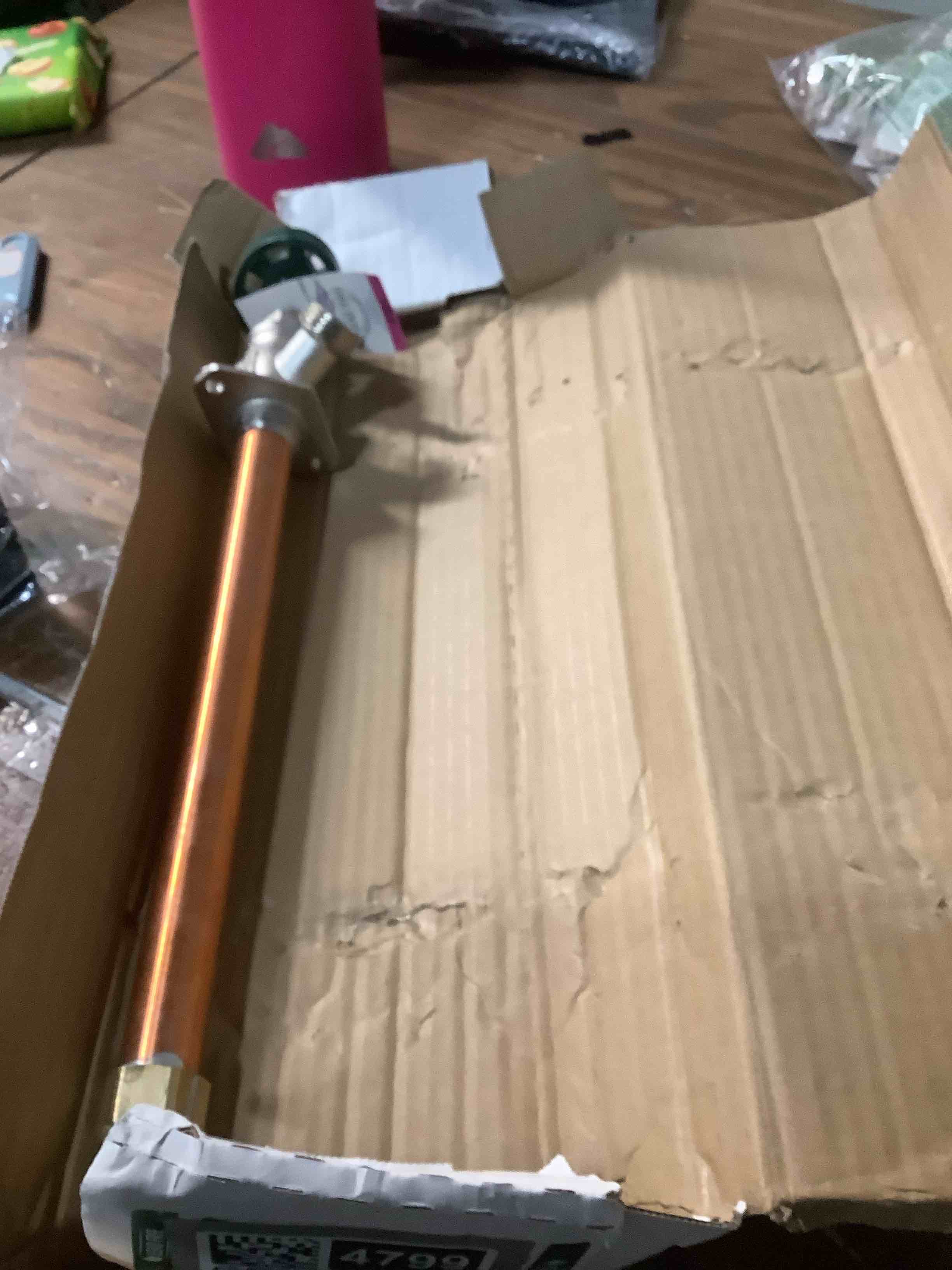 ARROWHEAD BRASS & PLUMBING 455-10LF 10" Red Brass, Frost Free Hydrant Faucet, Pack of 1, No Color