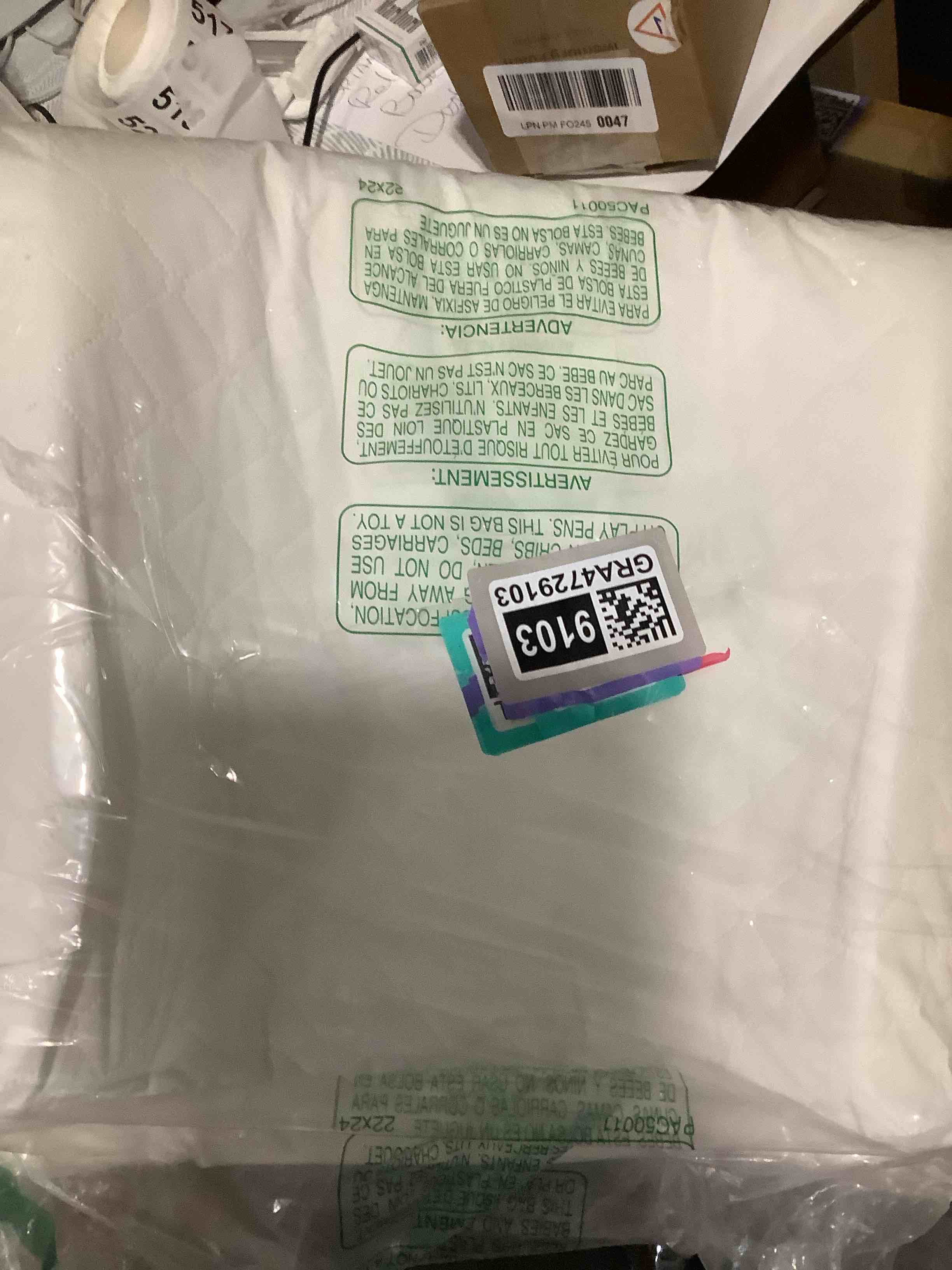 Condition photo showing Good Condition for waterproof baby changing pad, non-slip wipeable diaper changing mat with safety strap 32x16 inch infant diaper change pad suitable for dresser & table waterproof pad - white