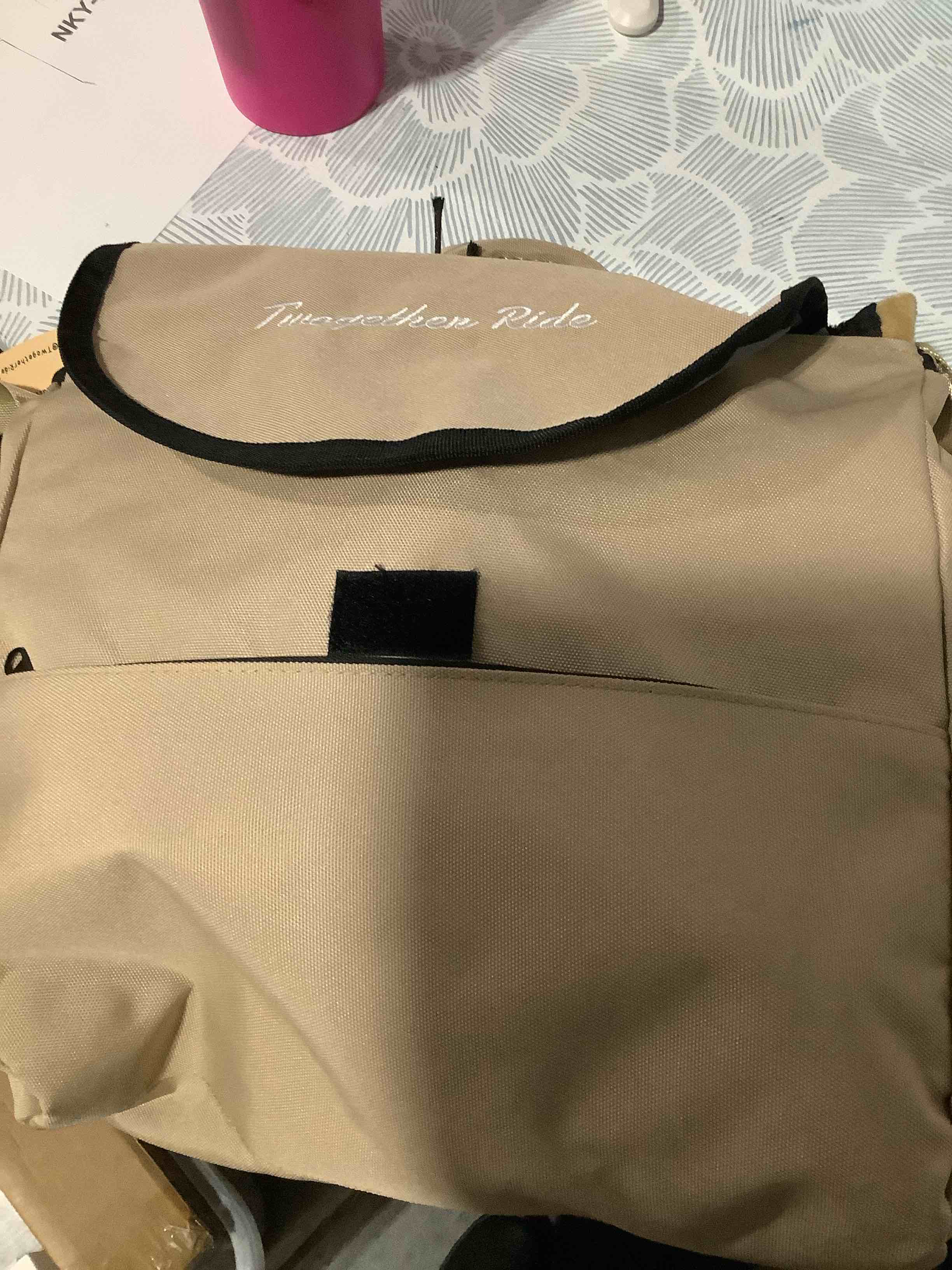 Condition photo showing Good Condition for hammock seat attachment. alternative for universal stroller board for infant and toddler or toddler stroller 3-5 year old. alternative for stroller for toddler (sandstone)