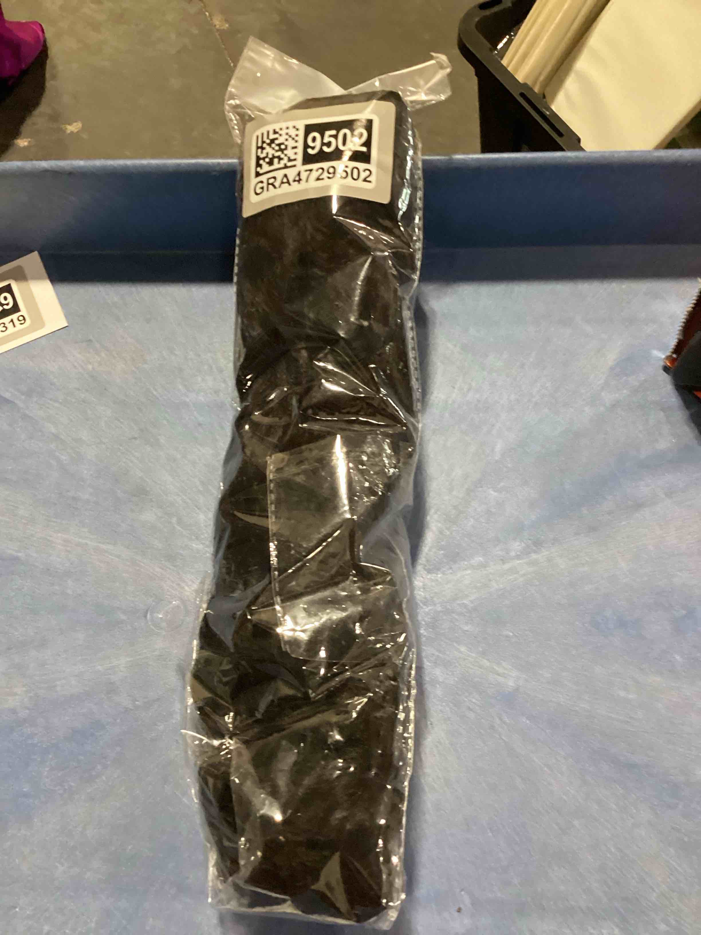 Condition photo showing Good Condition for amzluck 26 inch deep wave lace front wigs human hair, 13x6 hd transparent lace frontal curly human hair wig, 200 density, pre-plucked & glueless, natural color 26 inch natural black