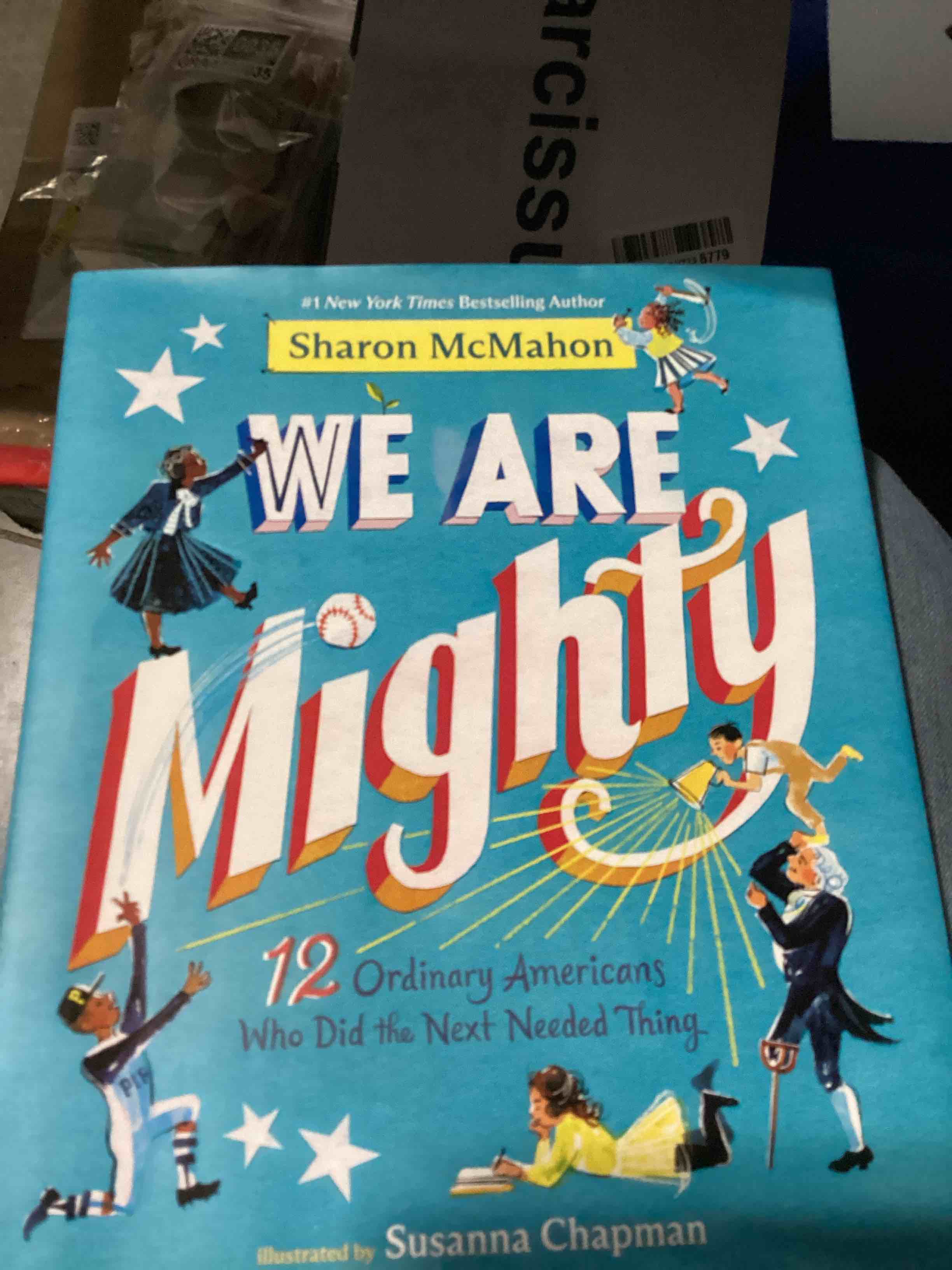 Condition photo showing New/Like New for we are mighty - by sharon mcmahon (hardcover)