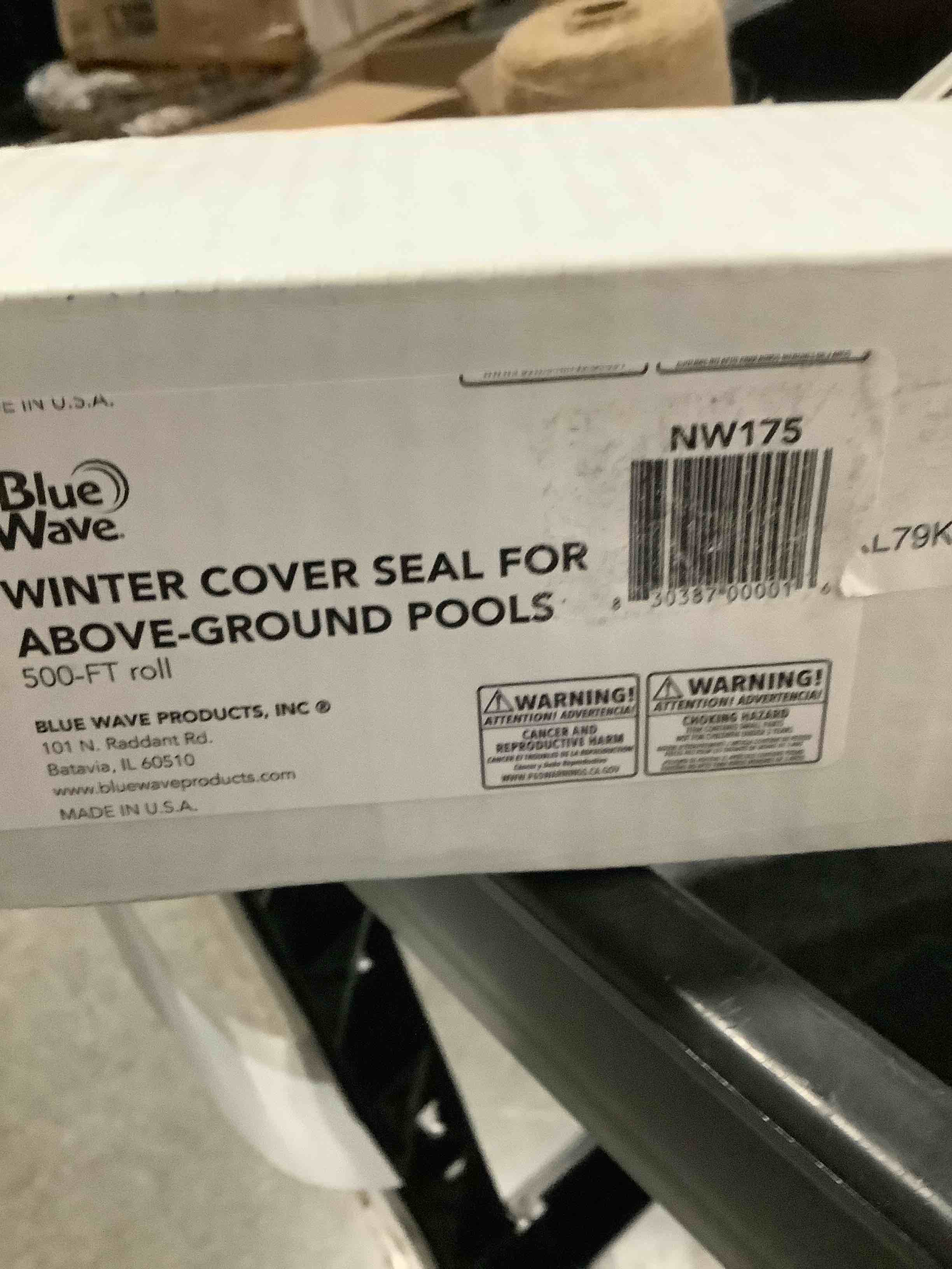 Condition photo showing New/Like New for gladon winter cover seal for above ground pools