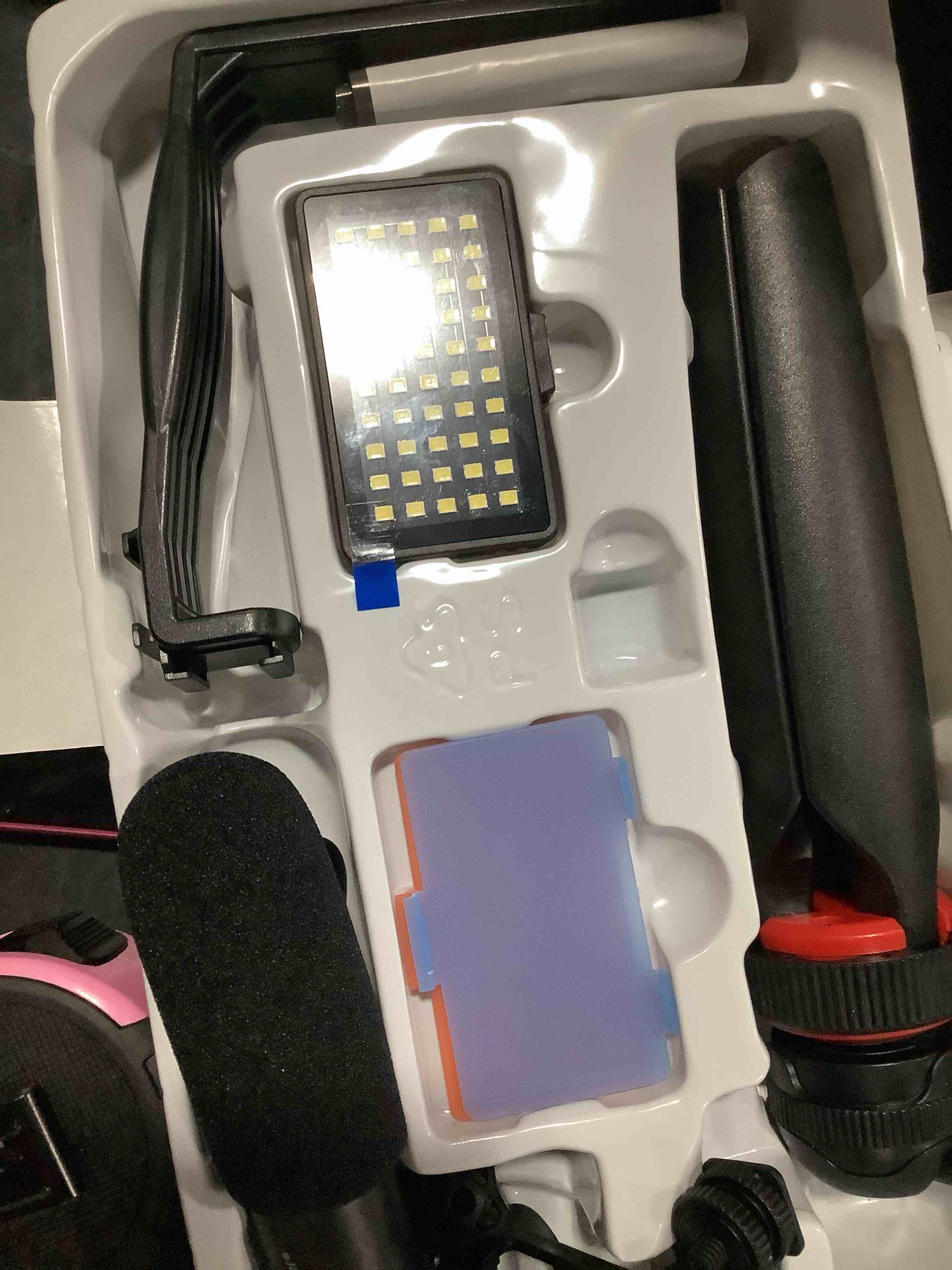 Condition photo showing Good Condition for digipower - content maker essential vlogging kit with light, microphone, tripod, and remote. - black