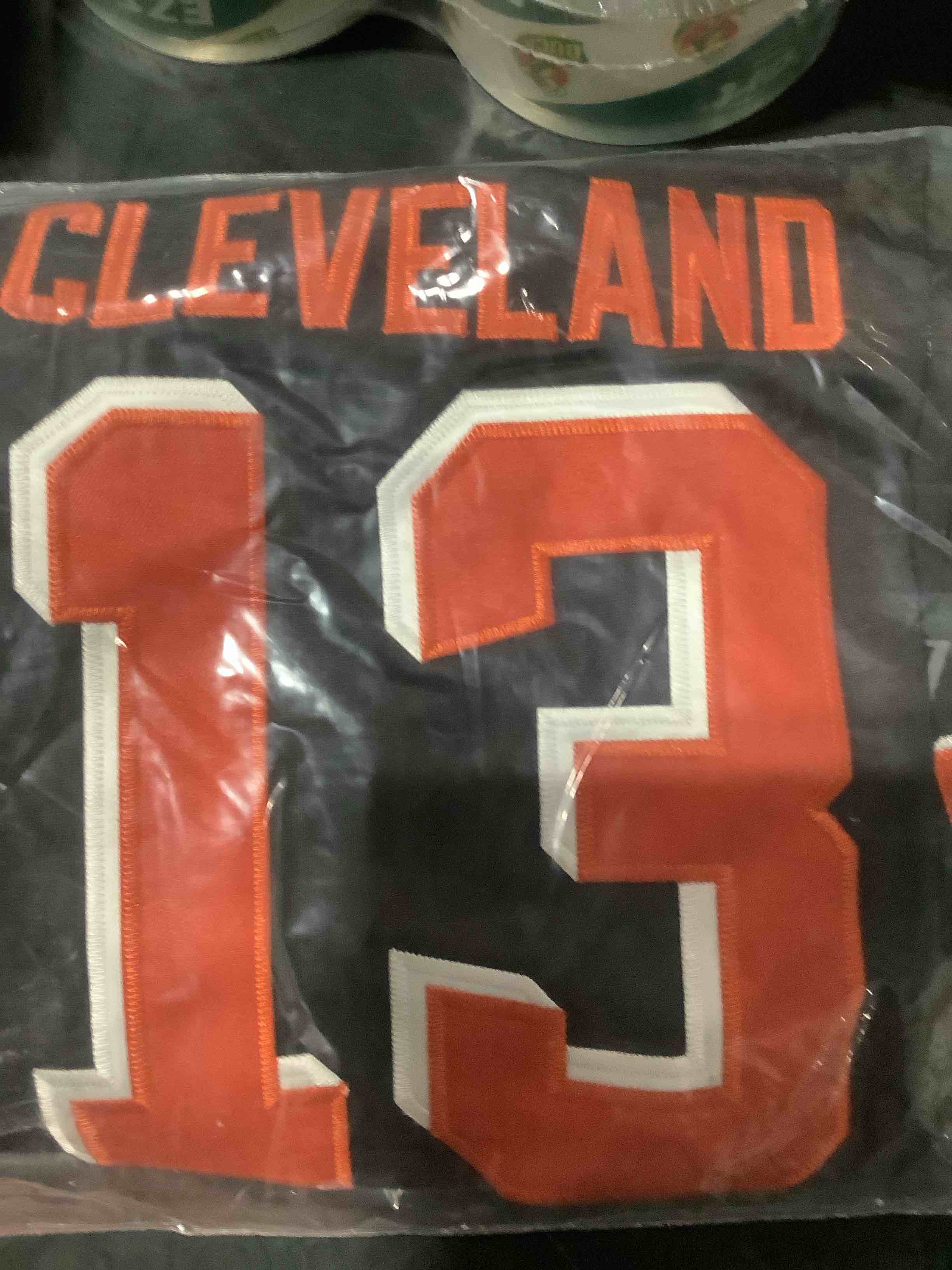 cleveland browns number 13 youth size 1416