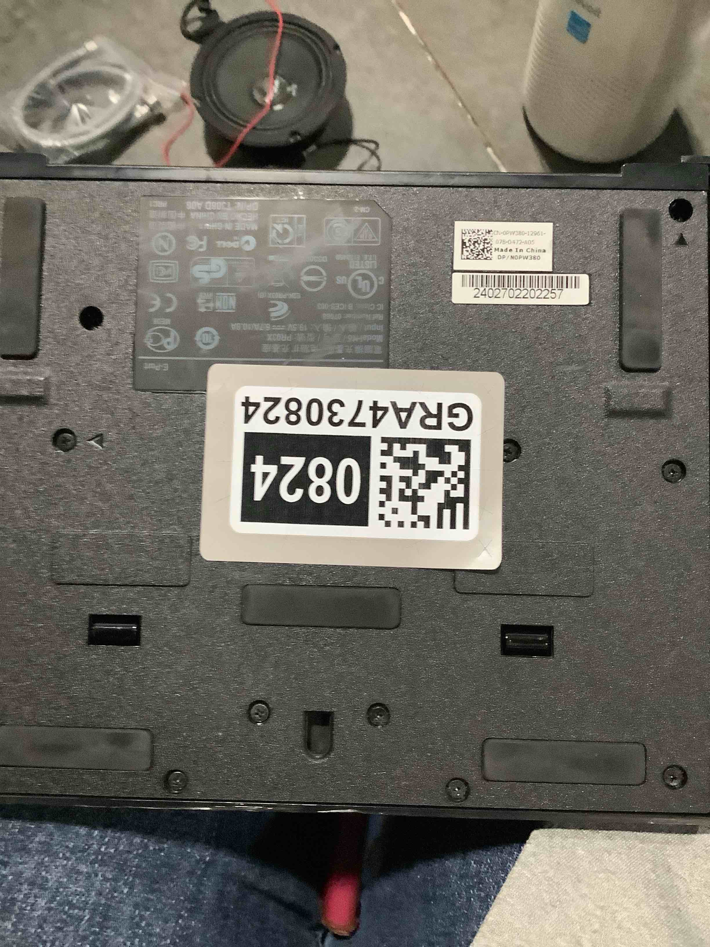 Condition photo showing As Is for dial e dashboard replicator 3.0 with 130 w power adapter e series latitude