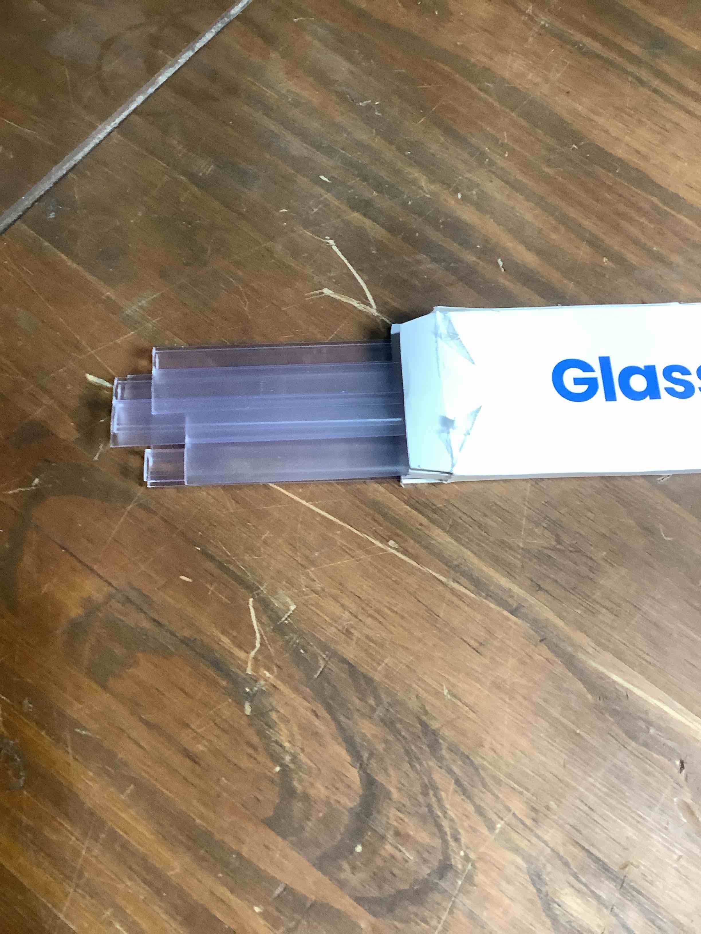 Condition photo showing Good Condition for AmazerBath 5 PCS Shower Door Side Seal Strip -15.75 Inches x 5, 5 Sections Segmented Shower Installation Kit, Frameless Glass Door Seal Strip - Suitable for 1/4 Inch Glass Side Seal 1/4