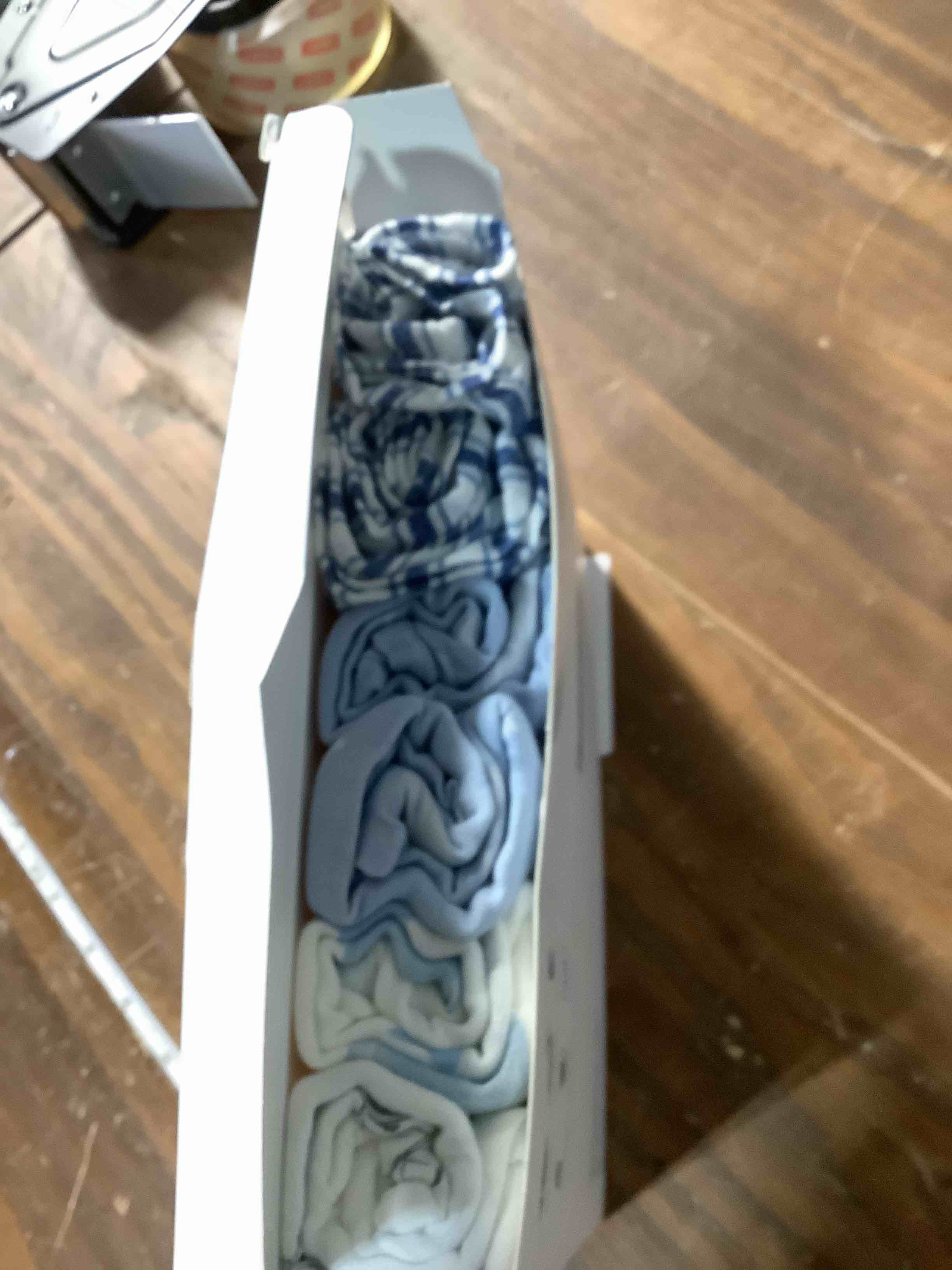 Condition photo showing Good Condition for GLLQUEN BABY Receiving Blanket Boy Cotton Muslin Swaddle Blankets Girl Newborn Squares Breathable & Soft Thin Baby Blankets Cloths Double Absorbent Infant Swaddling Wrap - 6 Pack (Blue Astronaut) Astronaut 6 Pack