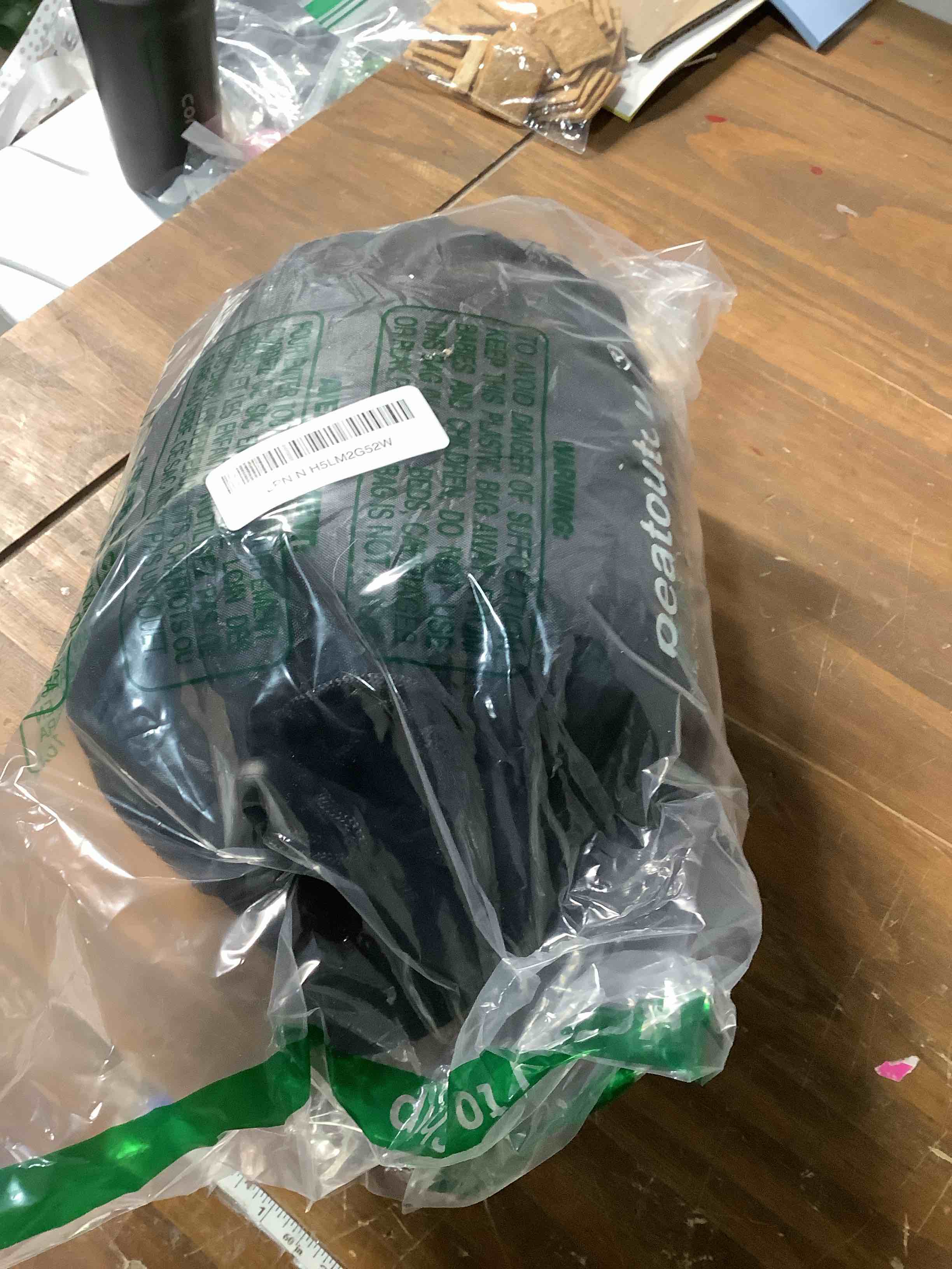 Condition photo showing Good Condition for Winter Baby Car Seat Cover, Beatoutou Waterproof Winter Infant Carseat Canopy for Boys Girls, Cold Weather Warm Car Seat Covers for Babies, Keeps Babies Warm and Cozy (Black)