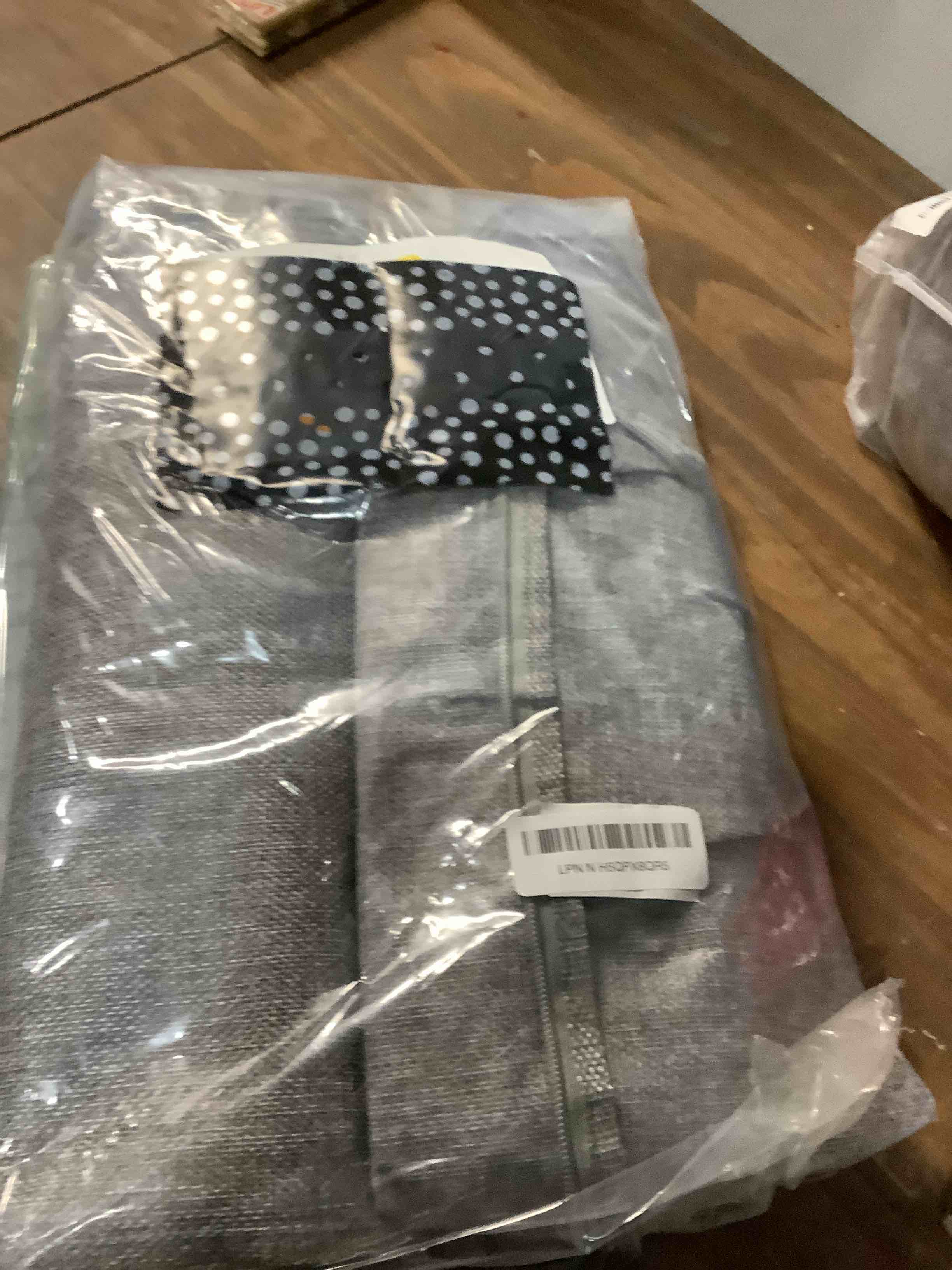 Condition photo showing Good Condition for Low Profile Under Bed Storage Containers, 4" Tall Underbed Storage with Rigid Sidewalls & Bottom, Shallow Clothes Storage Organizer Bin with Lid for Couch Sofa Dorm, 2-Pack, 33.5 x 16 x 4 Inches Grey