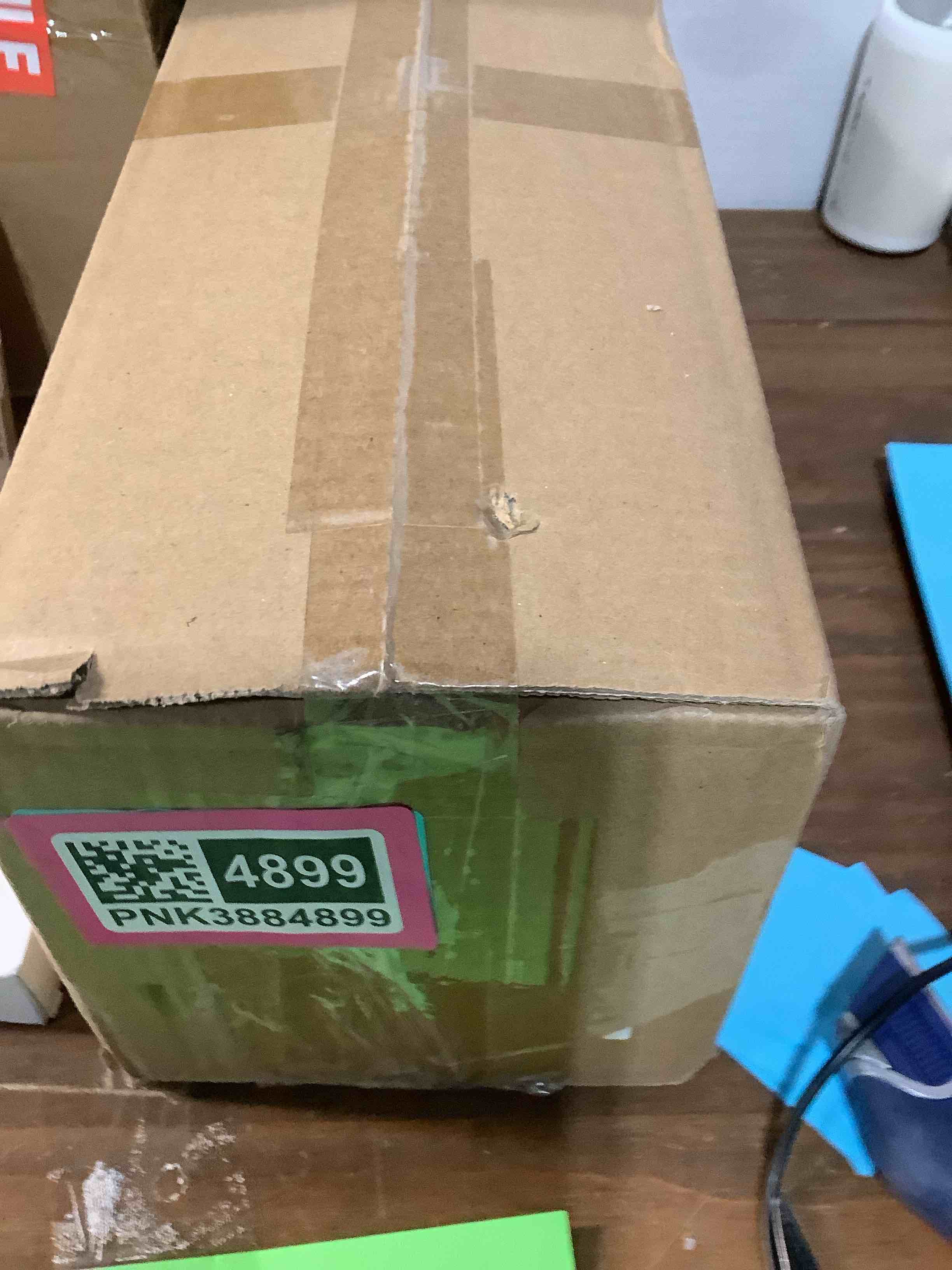 Condition photo showing Good Condition for PHPH Wood Floating Shelves for Wall, Wooden Wall Shelves for Bedroom, Set of 6 Black 17 Inch Black 17in