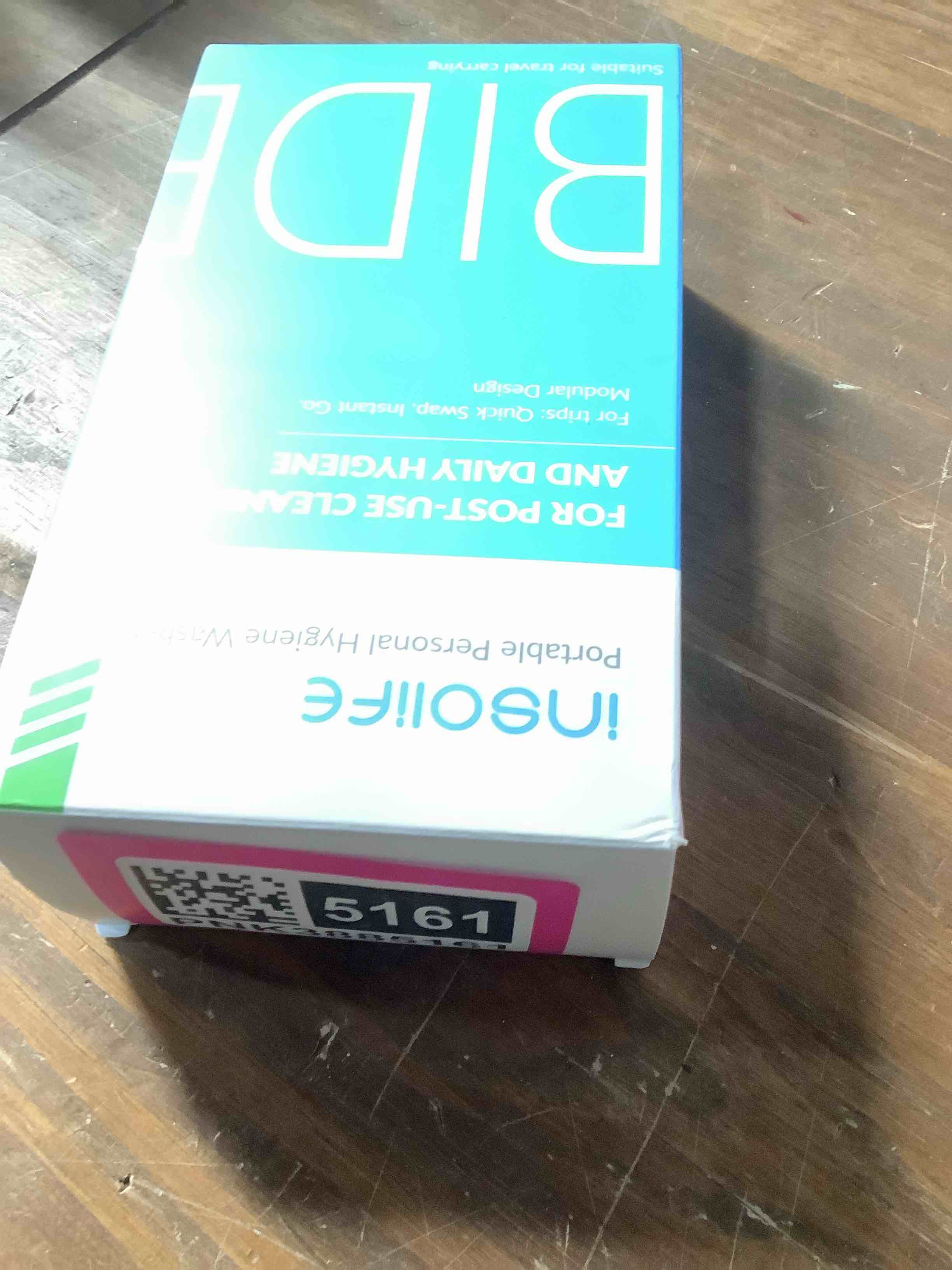 Condition photo showing Good Condition for Portable Bidet | High Pressure Travel Bidets with Adapter | Rechargeable Portable Electric Bidets for Men & Women Cleaning | Portable Bidet for Travel White